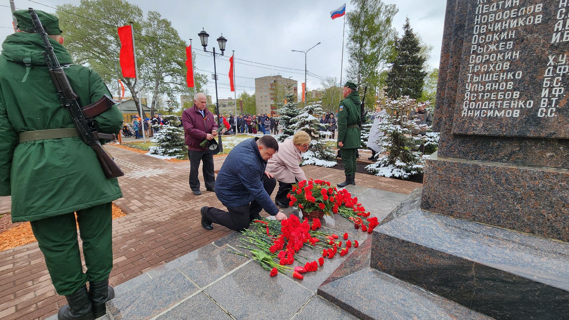 Солнечногорск, 9 мая, День Победы, Советская площадь,