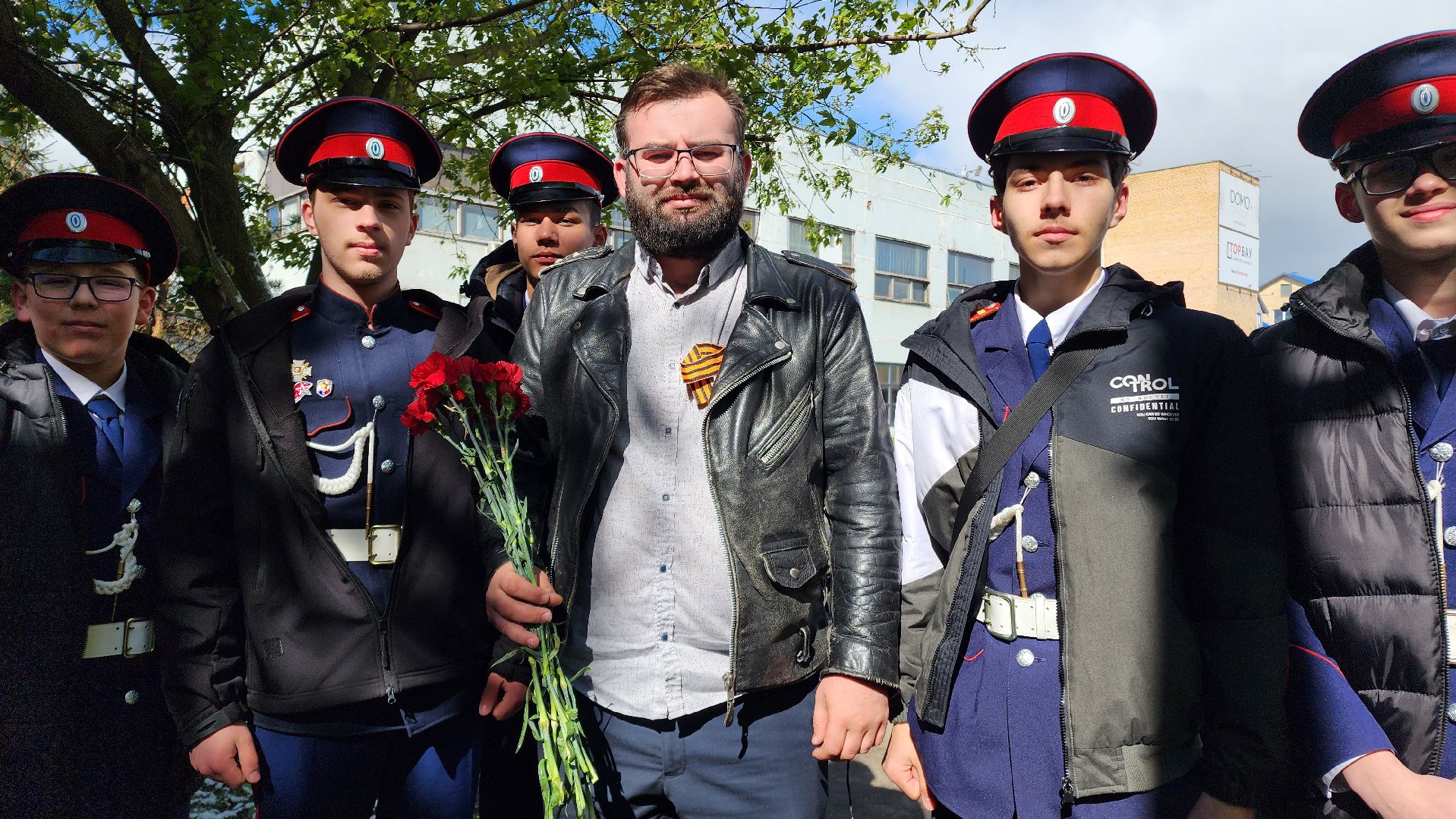 ЦВПВ, Домодедово, Подмосковье, георгиевская лента, Митинг, День Победы, 9 мая, Волонтеры Подмосковья,