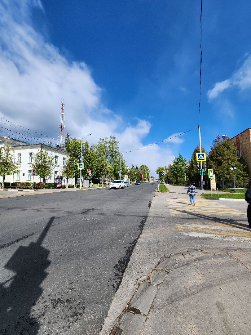 дорога, Руза, Улица Солнцева, ветеран вов, ремонт,