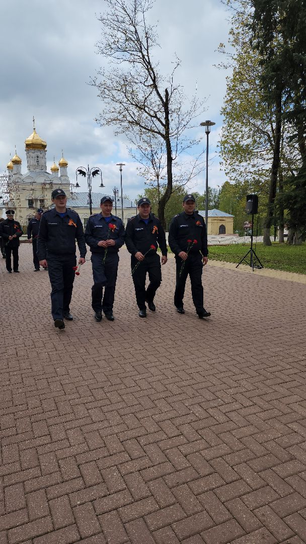 День победы, день победы в рузе, праздник, спасатели, мособлпожспас, Руза, вечный огонь, 9 мая, великая отечественная война,