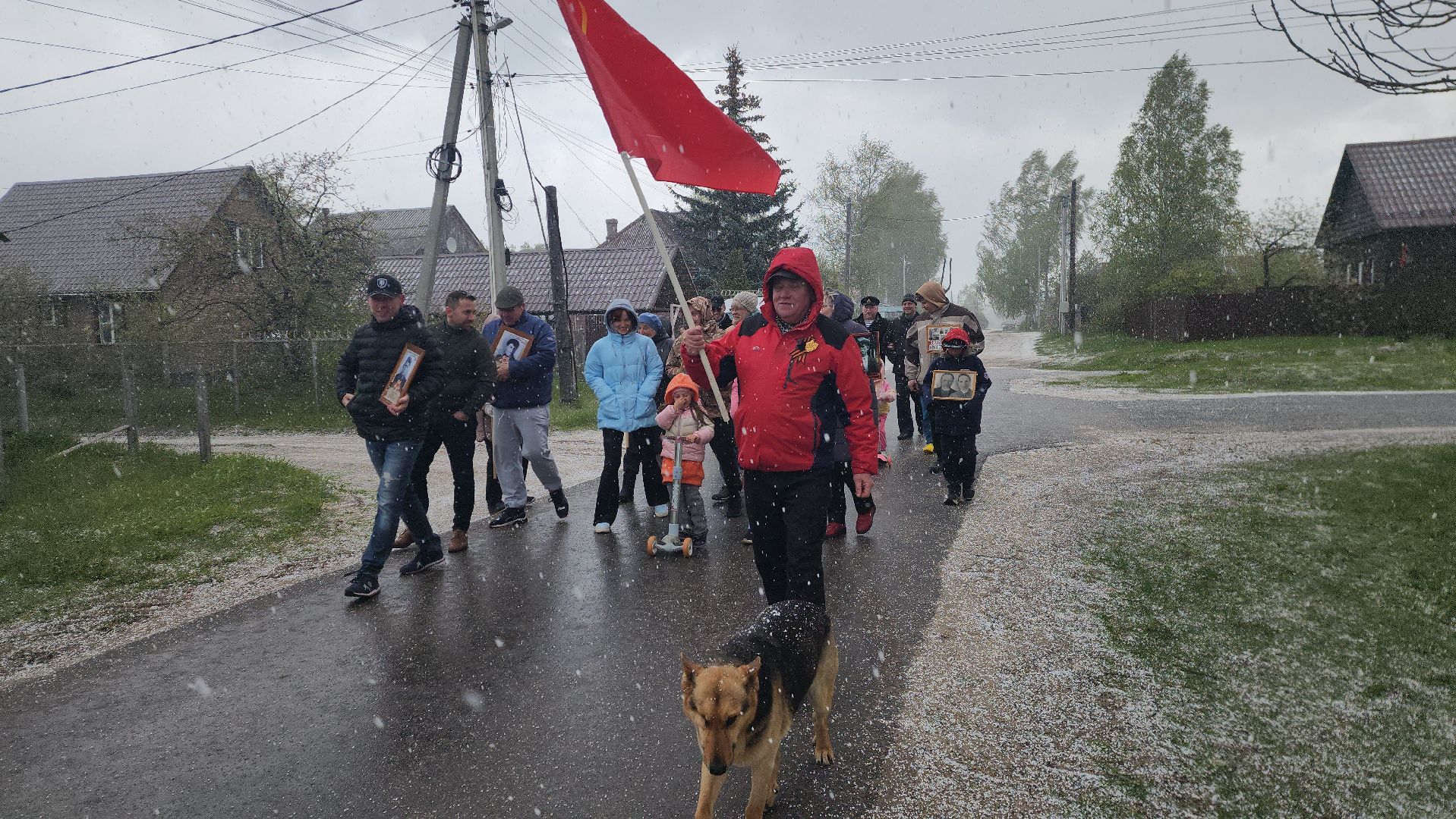 шатура, бессмертный полк, день победы, вов, шествие бессмертный полк, Дуреевская,