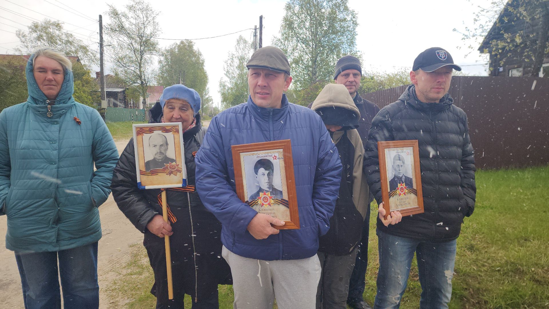 шатура, бессмертный полк, день победы, вов, шествие бессмертный полк, Дуреевская,