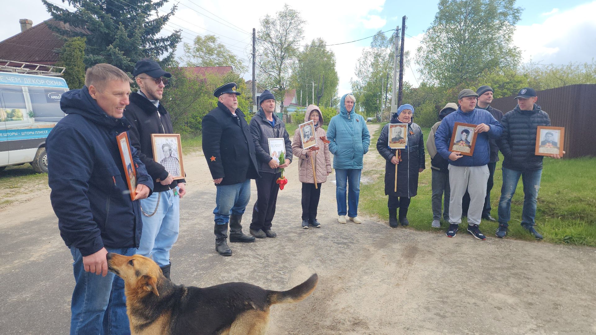 шатура, бессмертный полк, день победы, вов, шествие бессмертный полк, Дуреевская,