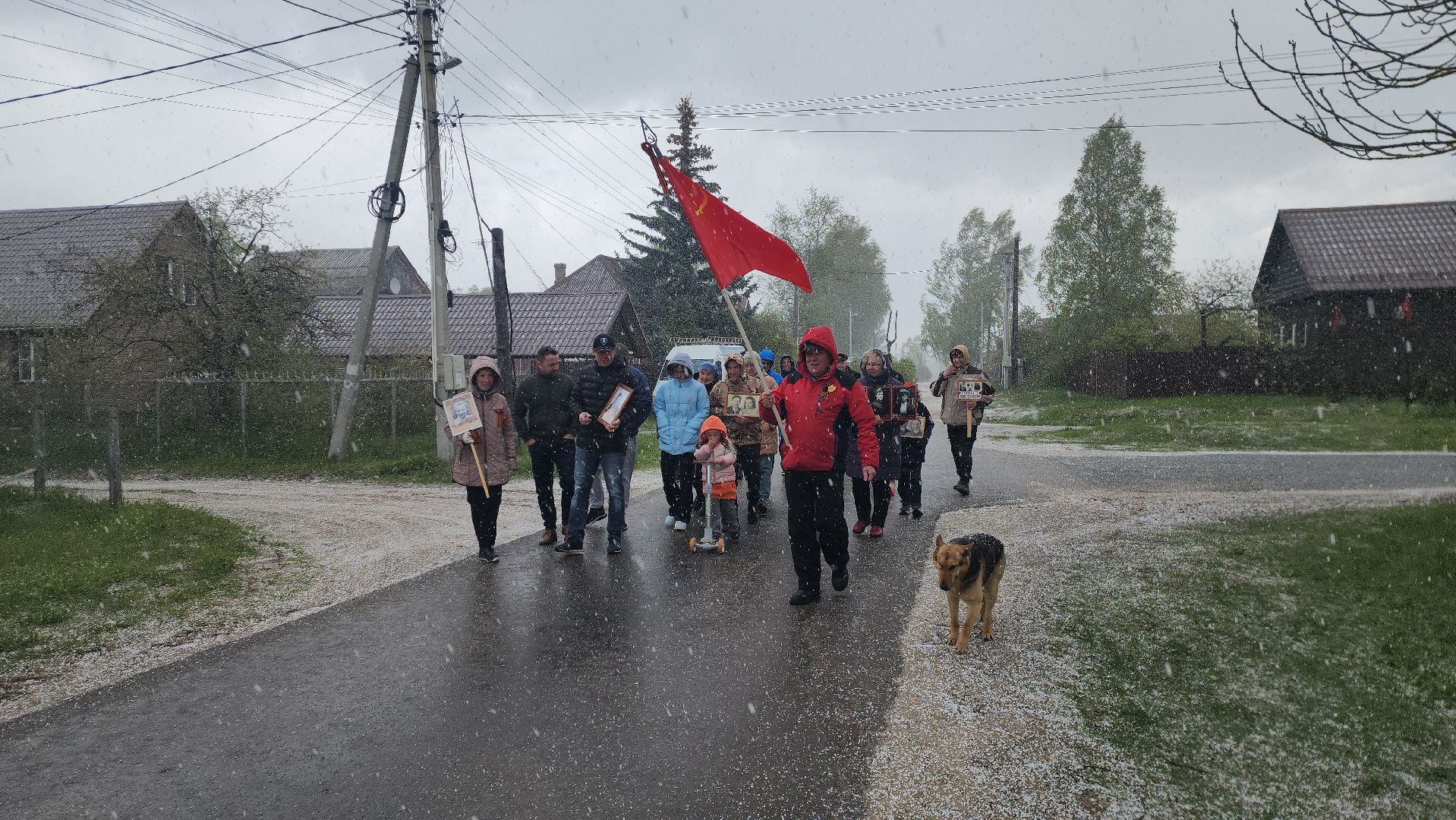 шатура, бессмертный полк, день победы, вов, шествие бессмертный полк, Дуреевская,