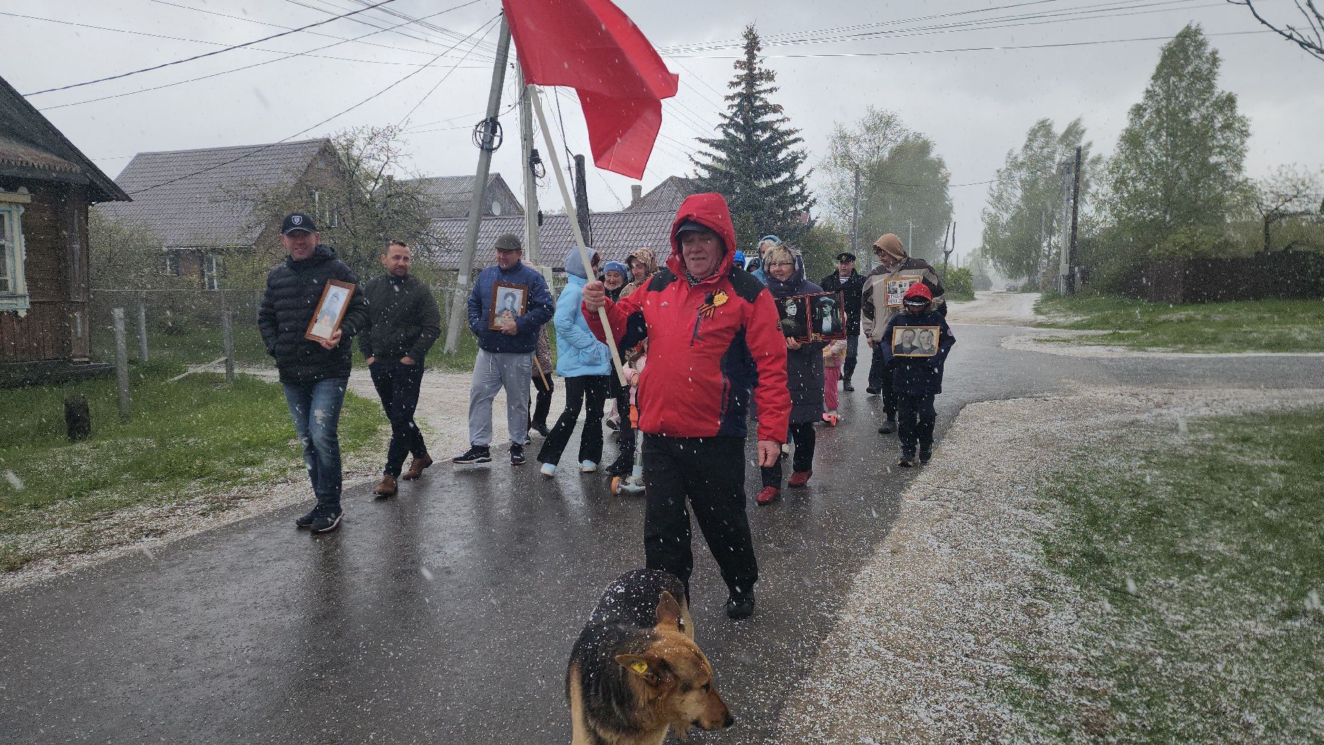 шатура, бессмертный полк, день победы, вов, шествие бессмертный полк, Дуреевская,