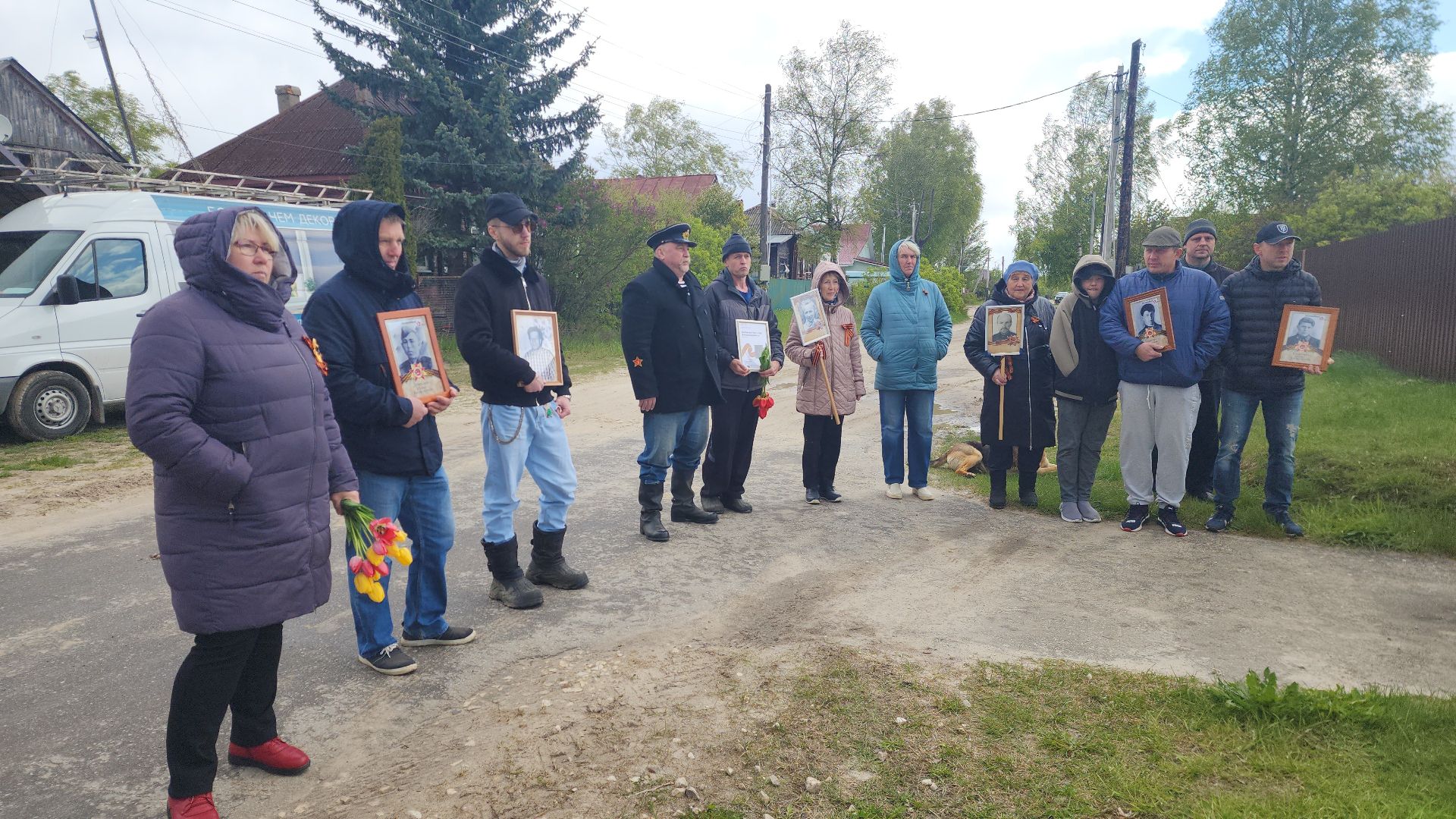 шатура, бессмертный полк, день победы, вов, шествие бессмертный полк, Дуреевская,