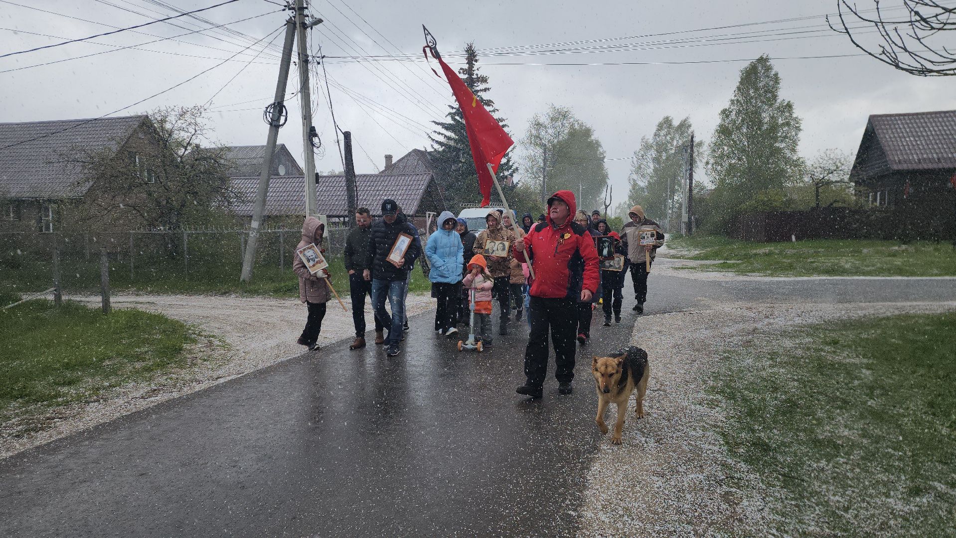 шатура, бессмертный полк, день победы, вов, шествие бессмертный полк, Дуреевская,
