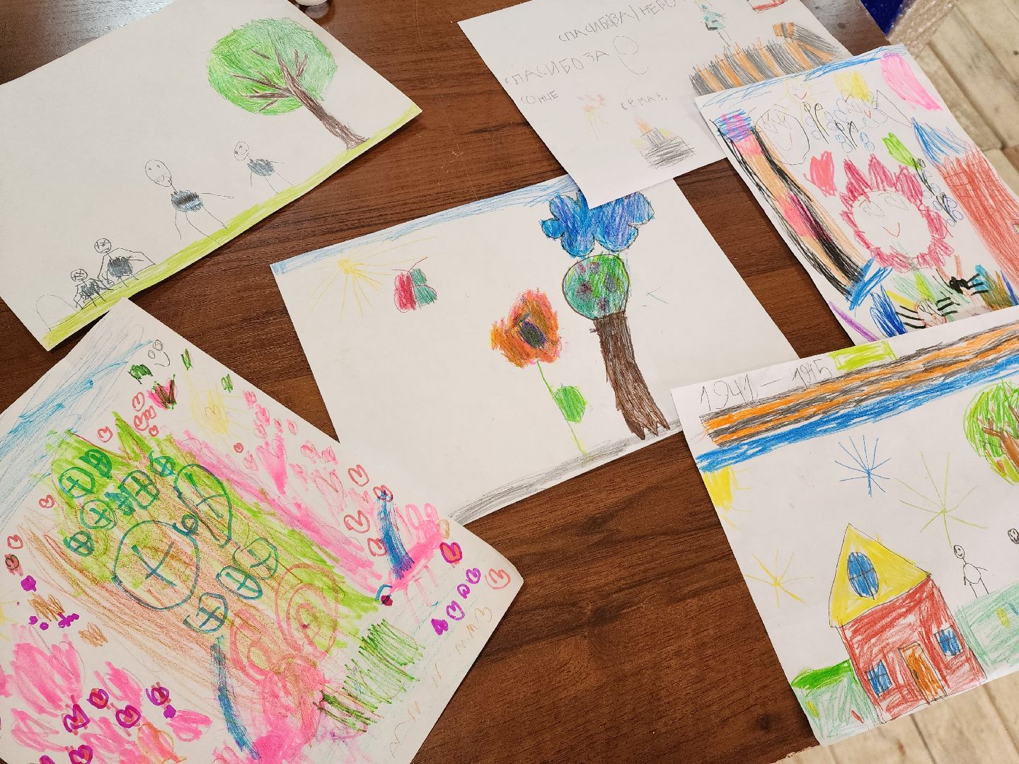 9 мая, детский рисунок, Долгопрудный,