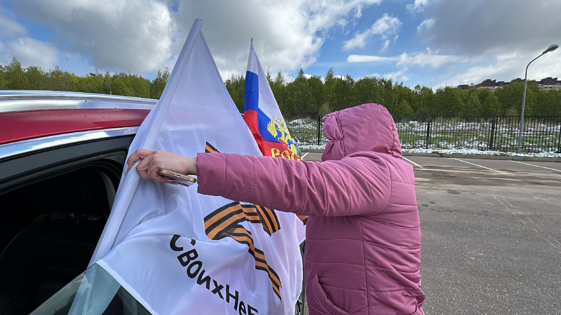 Клин, 9 мая, День Победы, общество, автопробег,