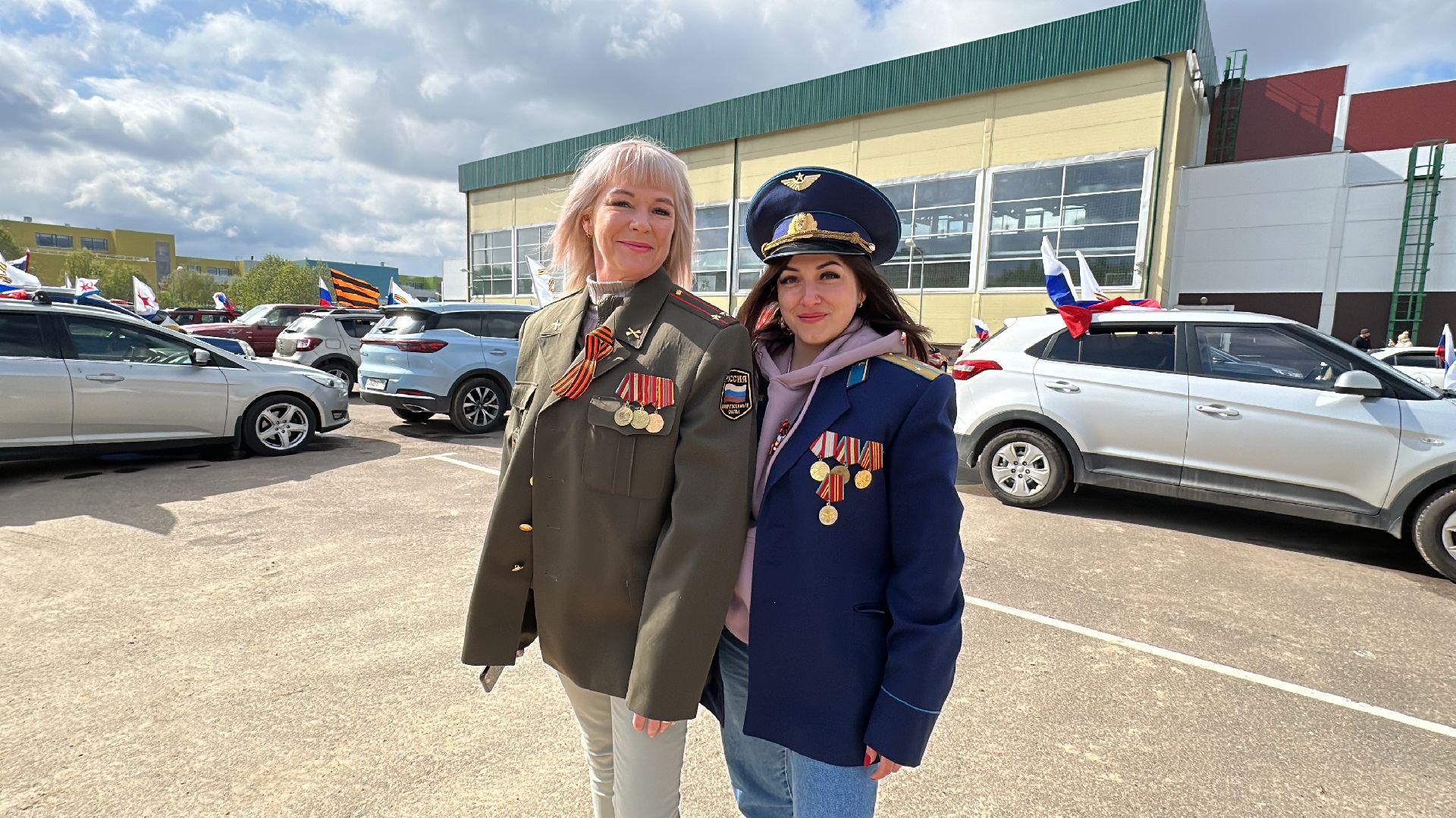 Клин, 9 мая, День Победы, общество, автопробег,