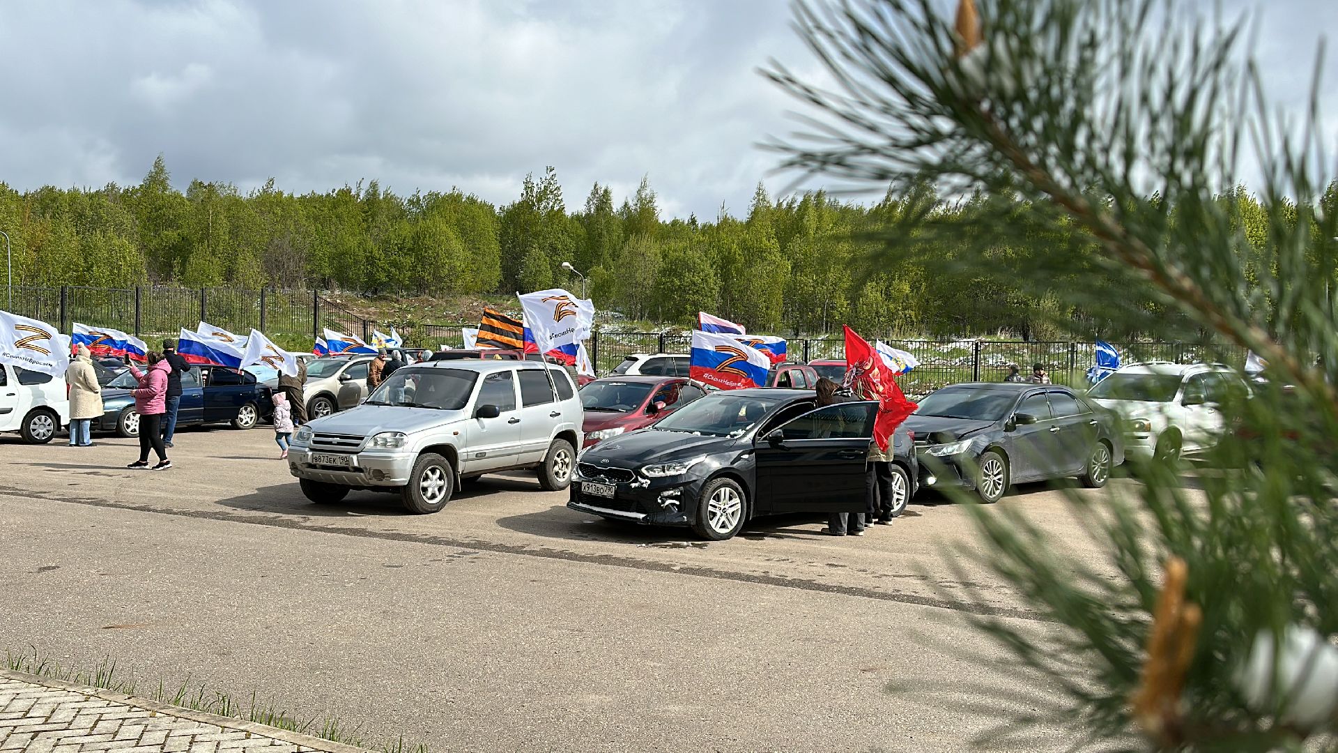 Клин, 9 мая, День Победы, общество, автопробег,