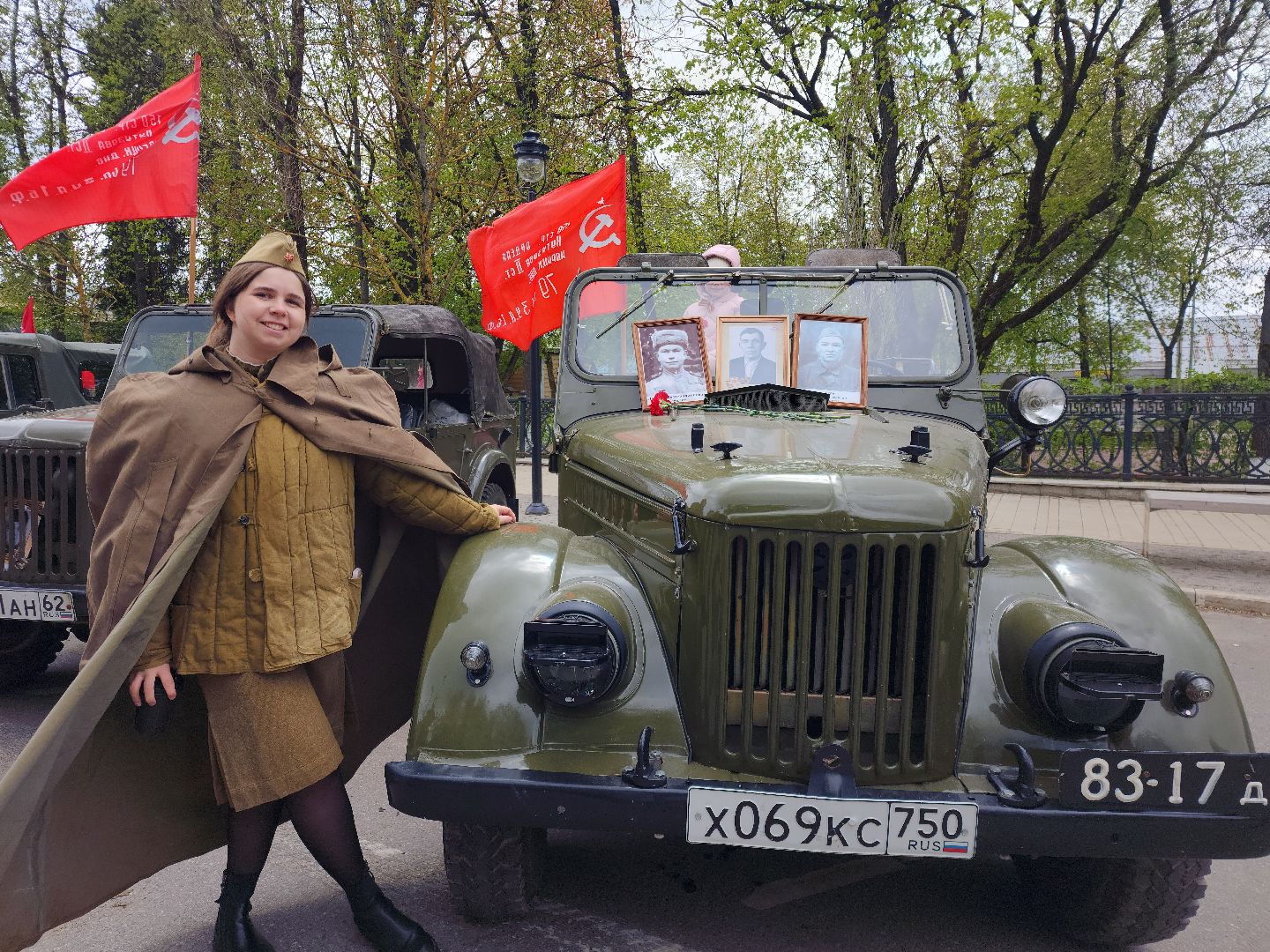 Звенигород, День победы, митинг,