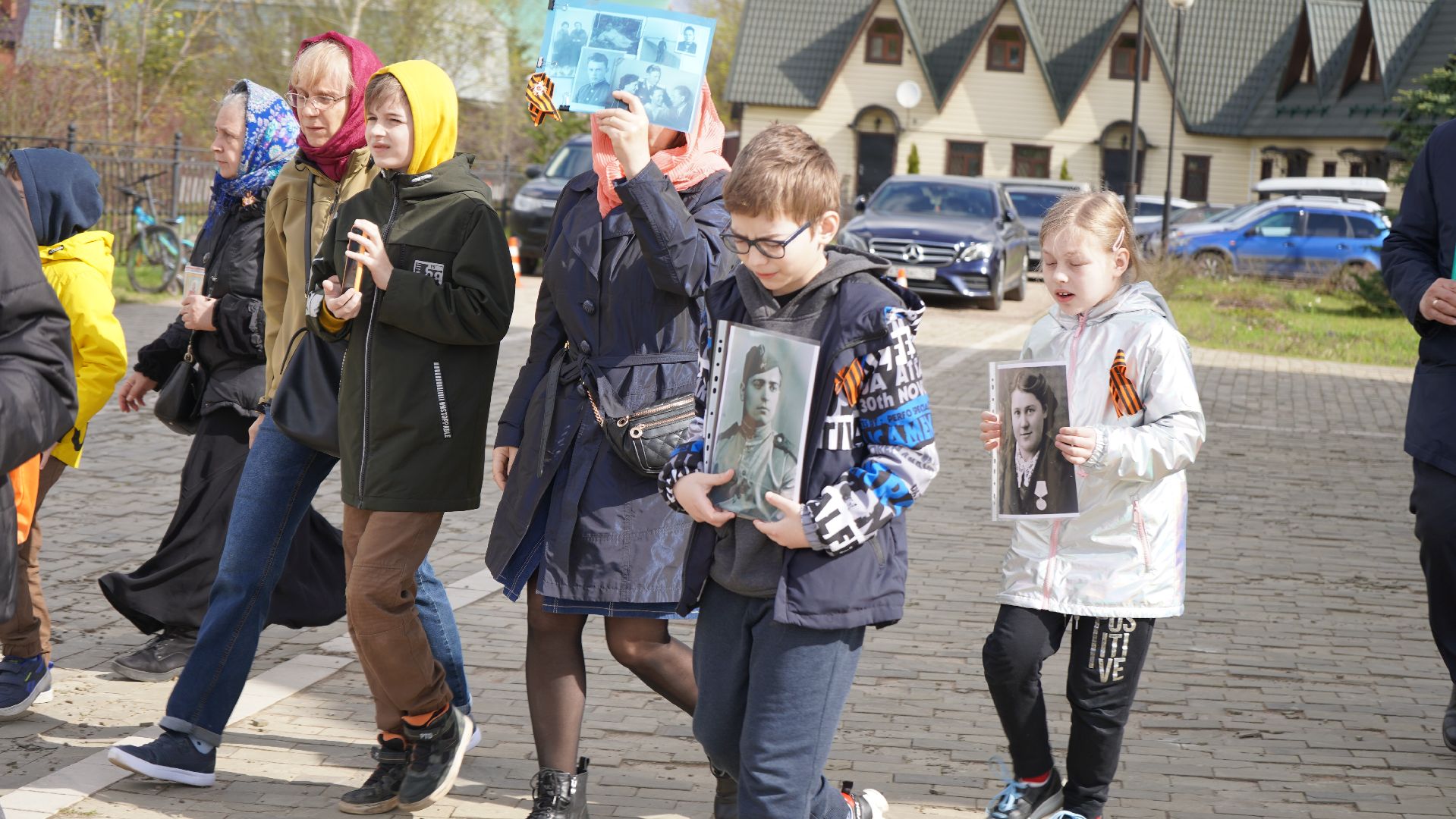 Крестный ход, Опалиха, Будем помнить, День Победы, Храм Святой Елизаветы, Бессмертный полк, Нахабино