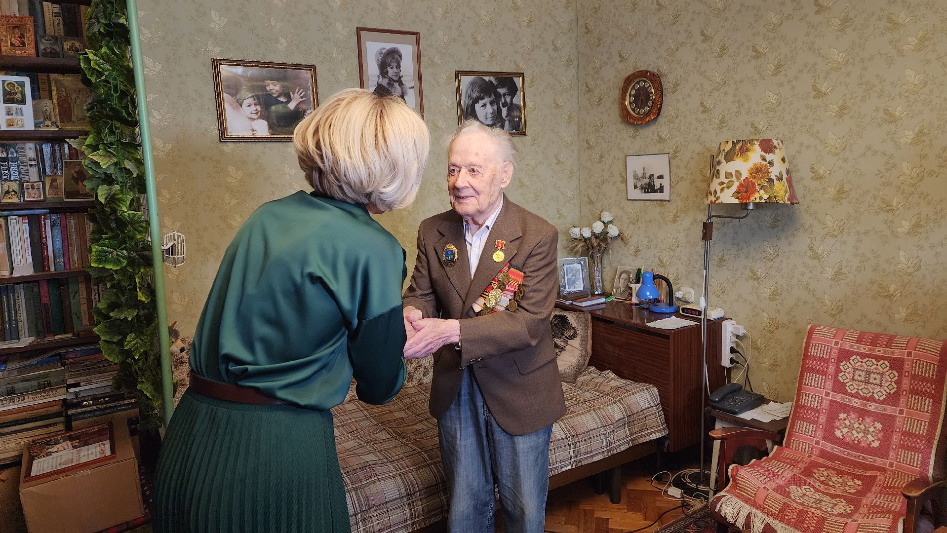 Солнечногорск, ВОВ, День Победы, 9 мая, ветеран ВОВ,