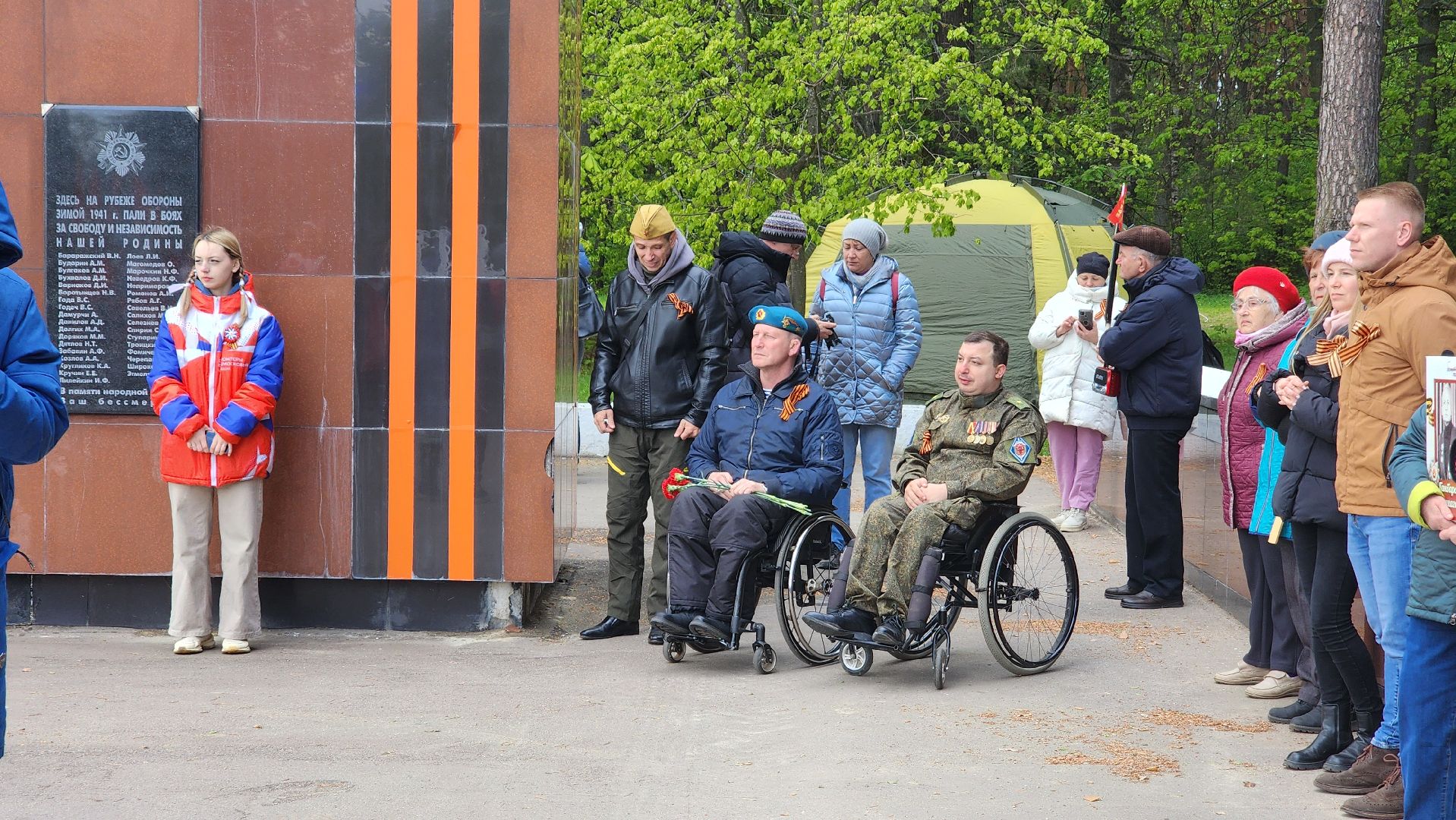 Протвино, День Победы, рубеж обороны, праздник, День Победы в Протвино, 9 мая, великая отечественная война,