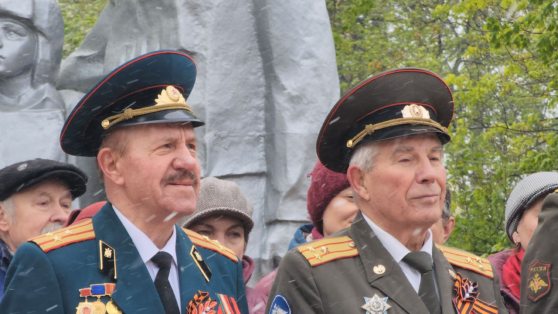 Дубна, День Победы, Возложение цветов, Парк Авиастроителей,