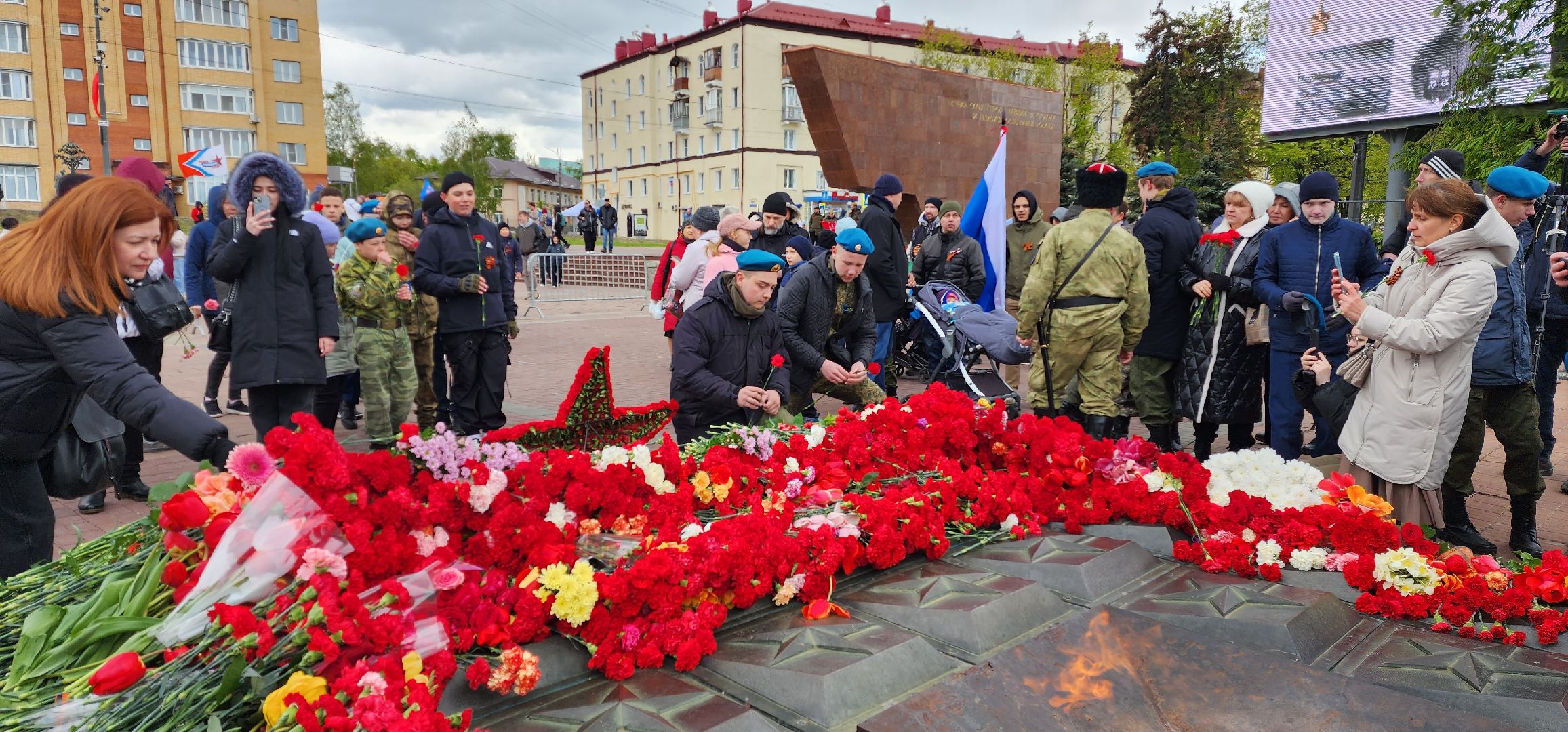 раменское, день победы, торжественное мероприятие на площади победы,