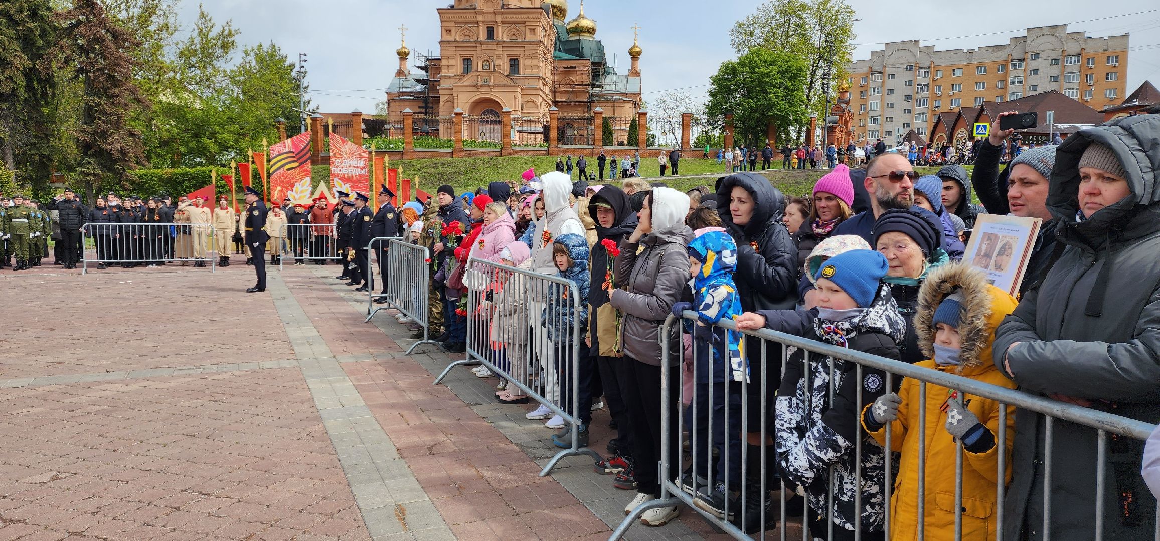 раменское, день победы, торжественное мероприятие на площади победы,
