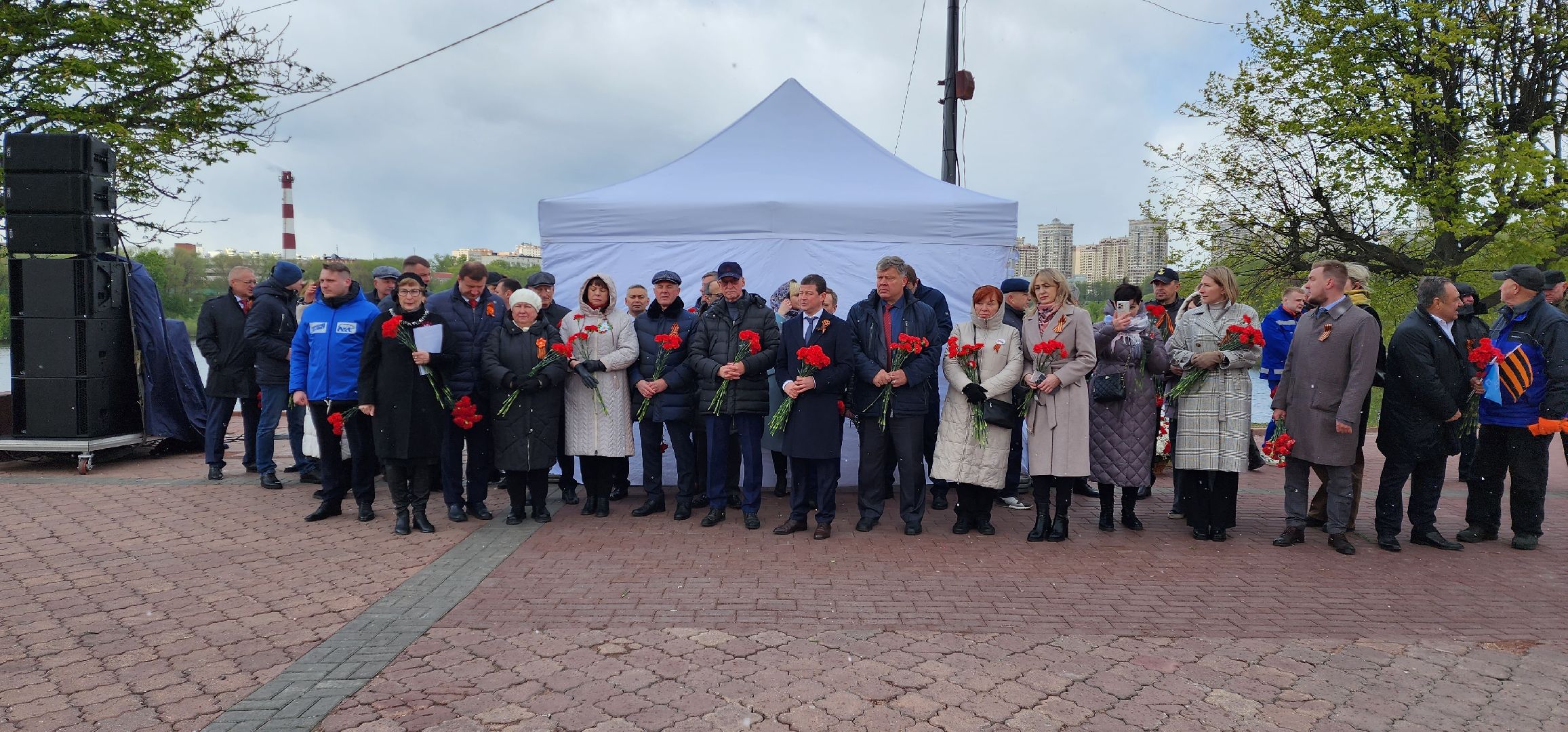 раменское, день победы, торжественное мероприятие на площади победы,