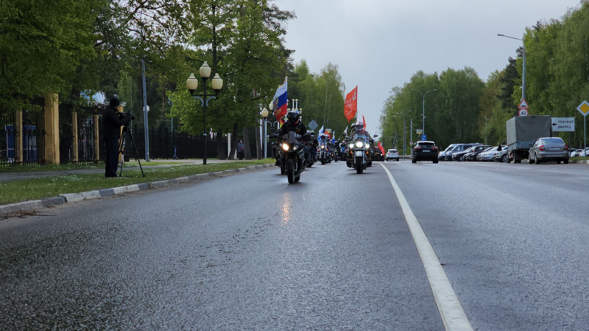 день победы, ступино, мотопробег,