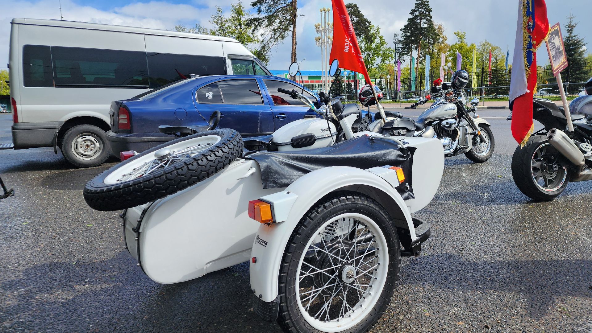 день победы, ступино, мотопробег,