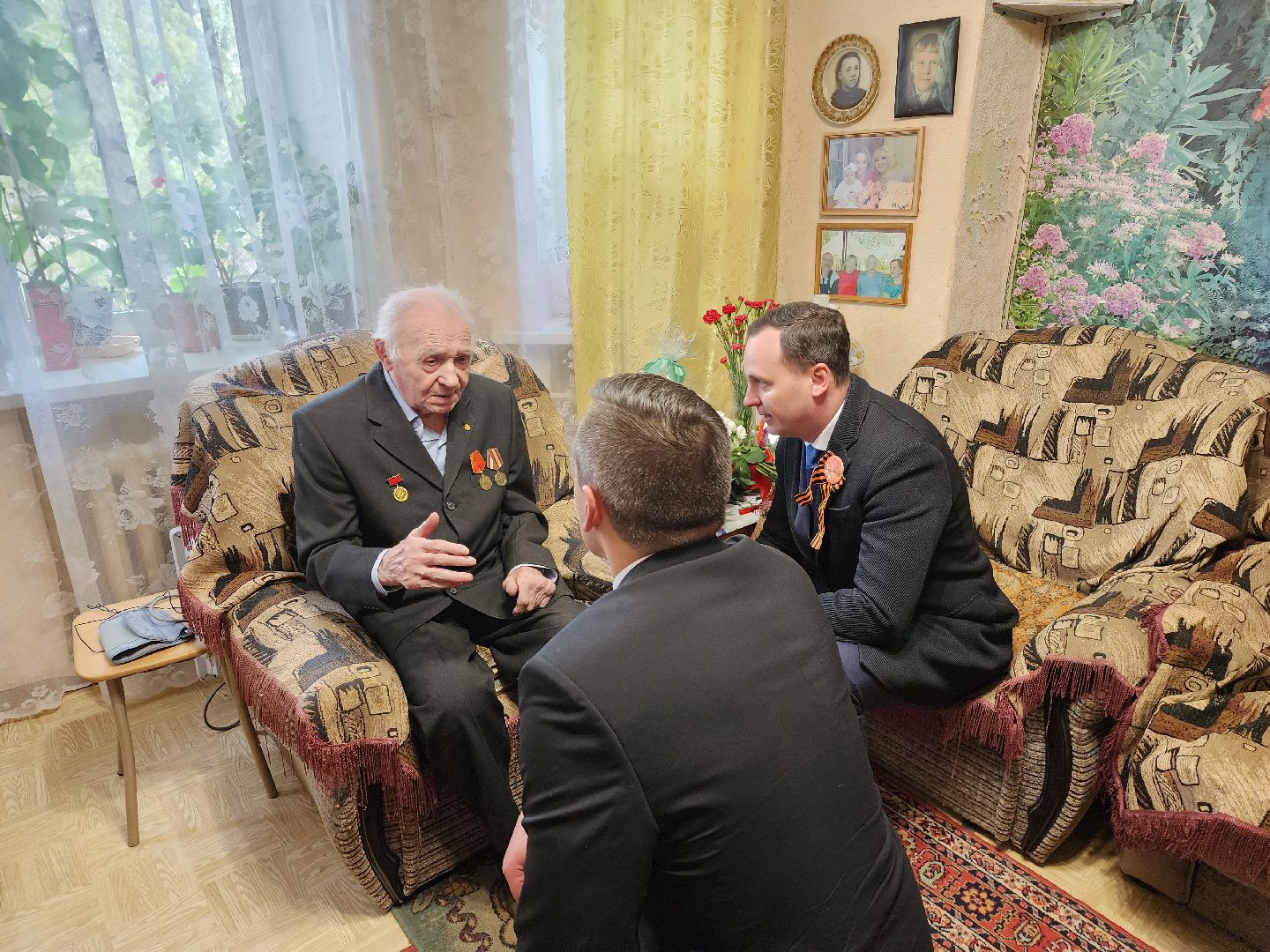 Дубна, Ветераны, День победы, поздравление,