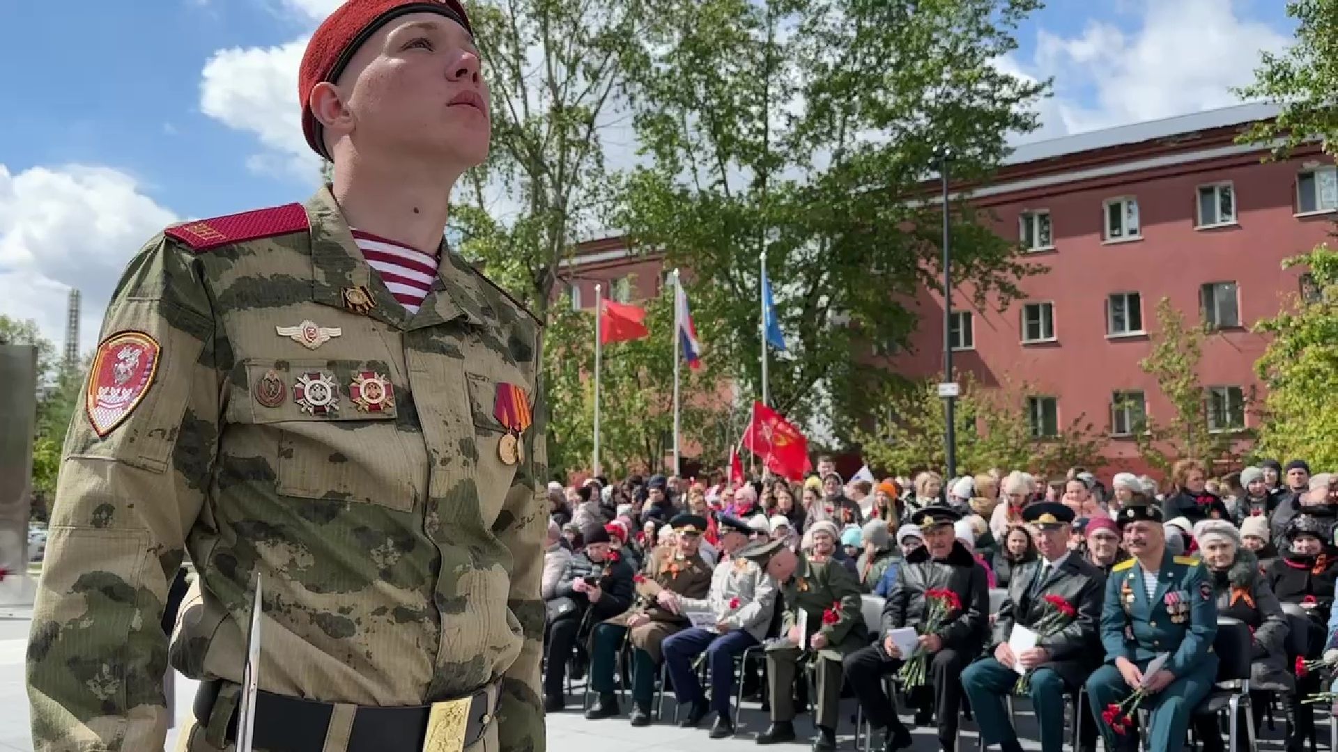 Реутов, День победы, праздник со слезами на глазах, я помню, я горжусь, митинг, война, великая отечественная война,