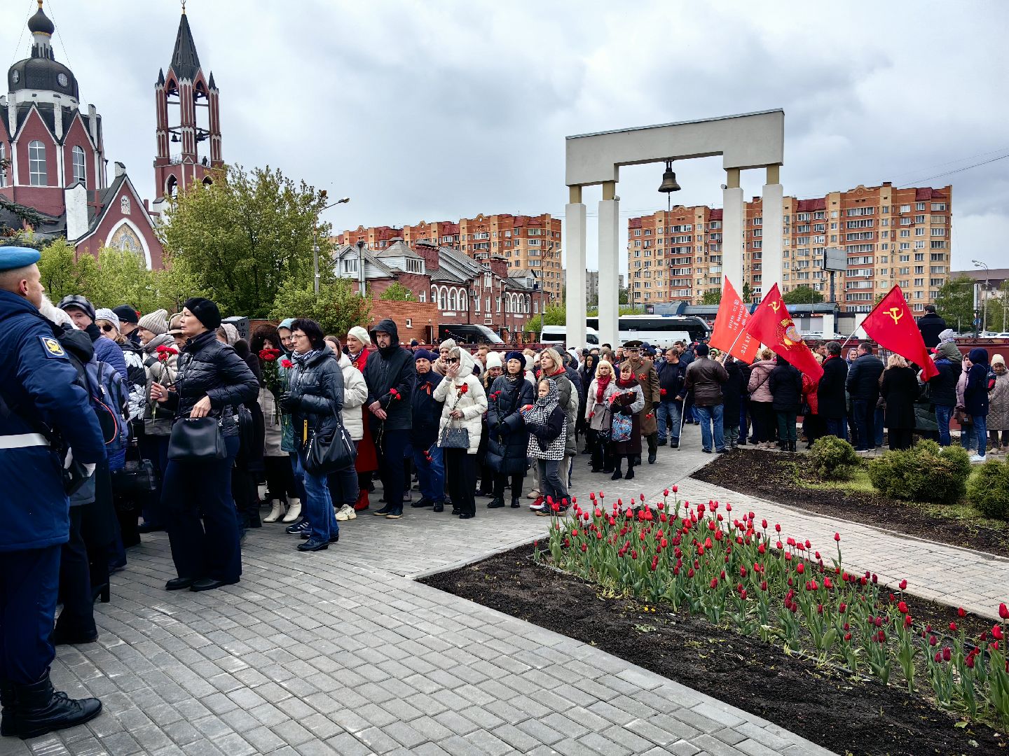 День Победы, Мемориал, Аллея памяти, Возложение цветов, 9 Мая,