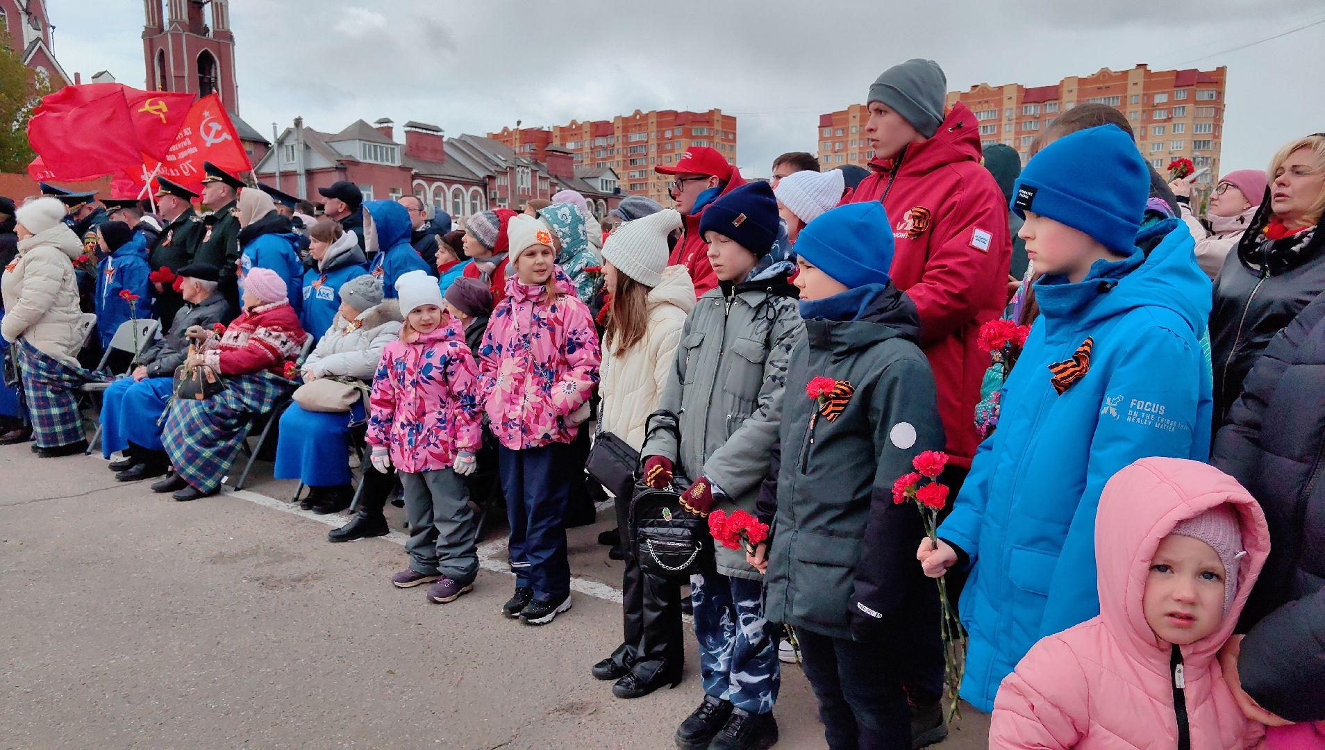 День Победы, Мемориал, Аллея памяти, Возложение цветов, 9 Мая,