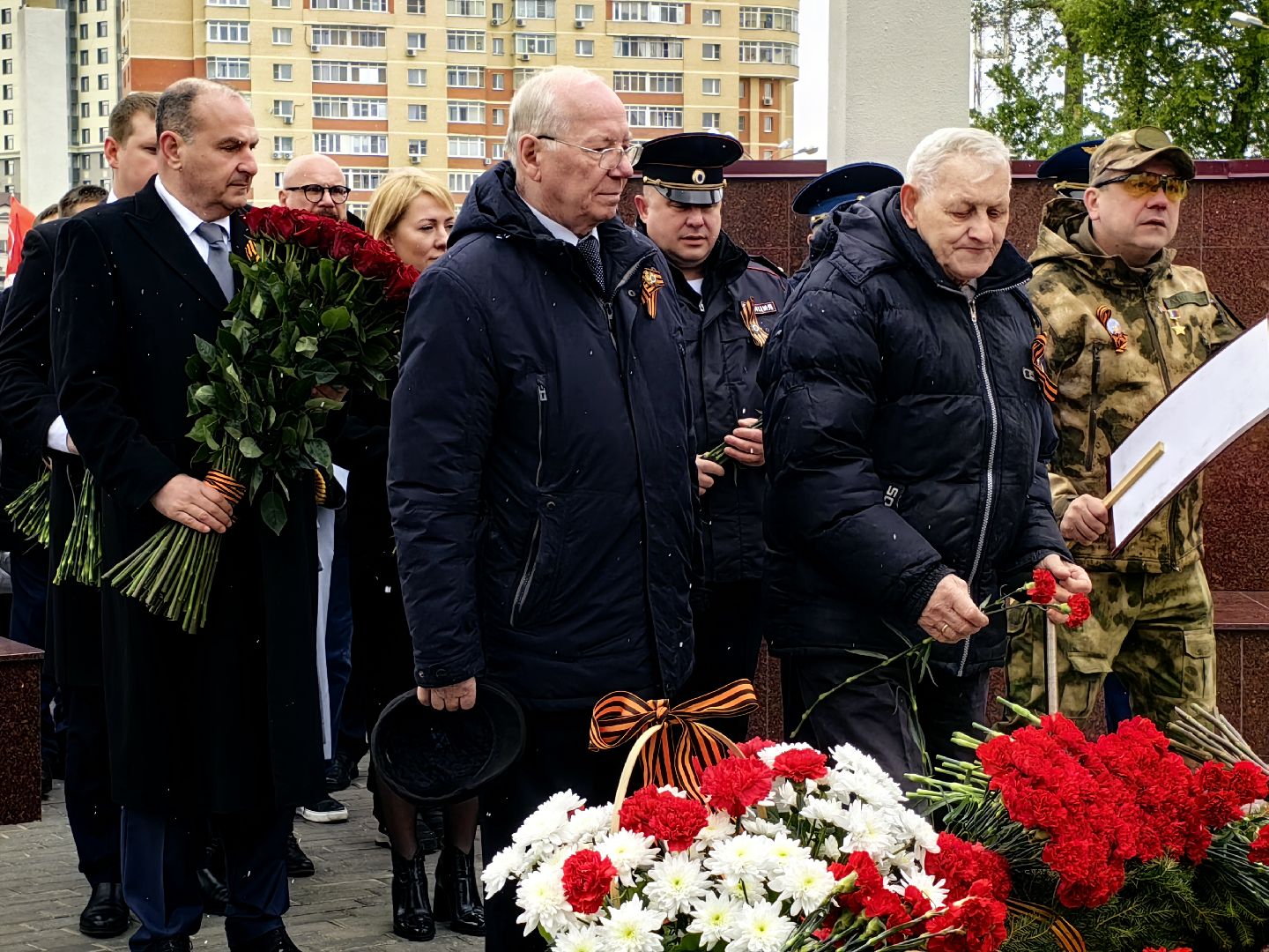 День Победы, Мемориал, Аллея памяти, Возложение цветов, 9 Мая,