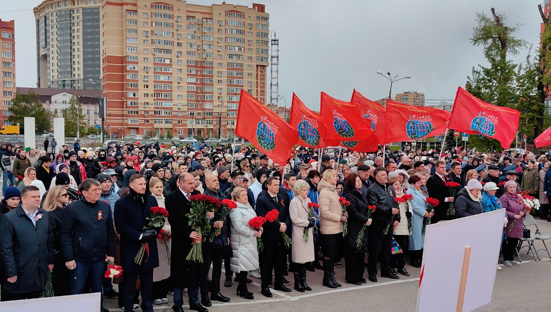 День Победы, Мемориал, Аллея памяти, Возложение цветов, 9 Мая,