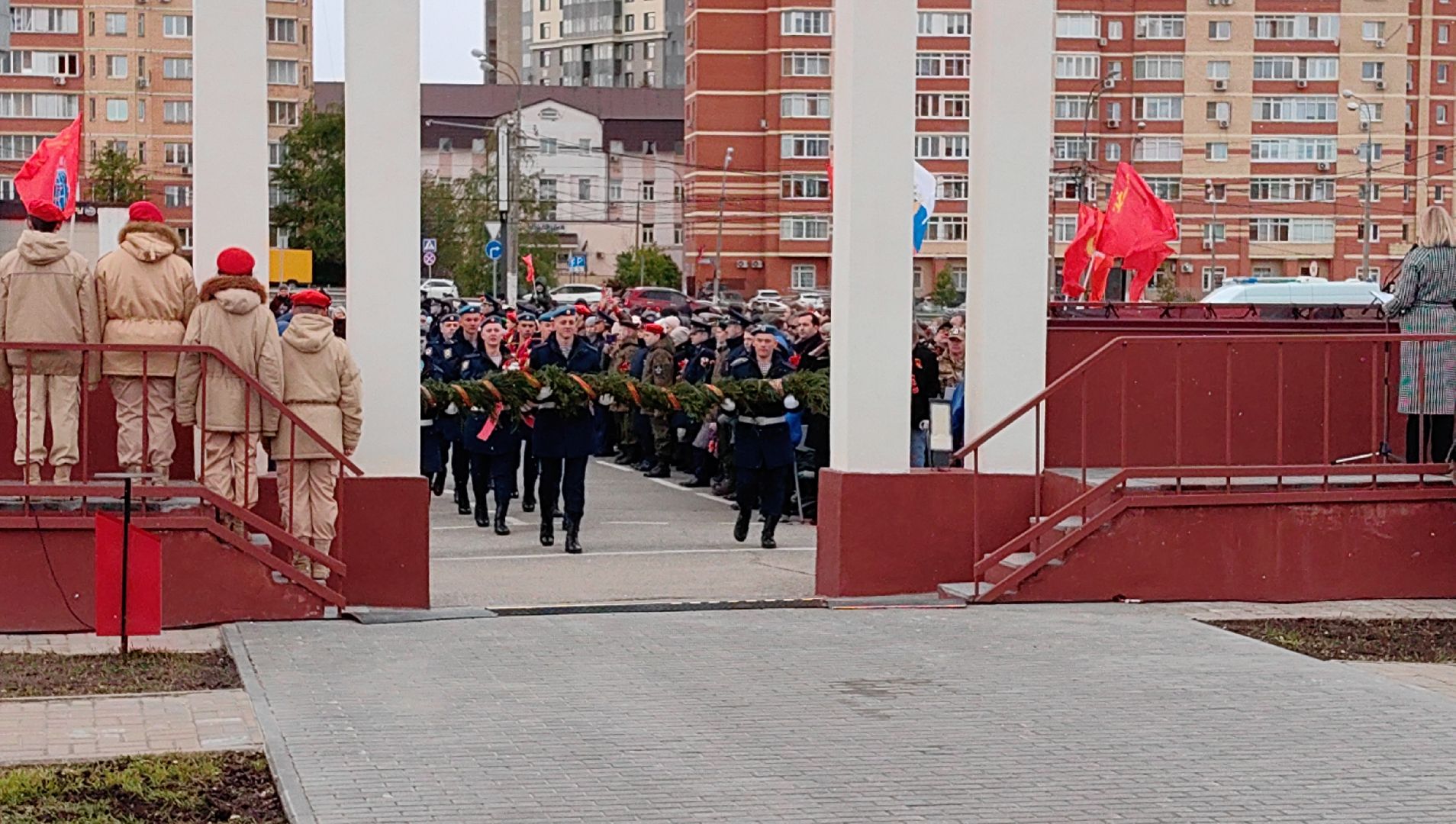 День Победы, Мемориал, Аллея памяти, Возложение цветов, 9 Мая,