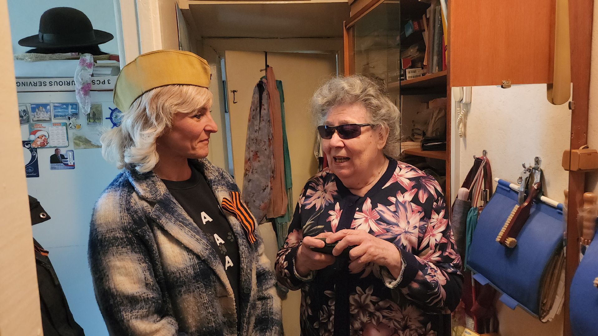 день победы, волонтеры, ветераны, ВОВ, поздравление ветерана, 9 мая,