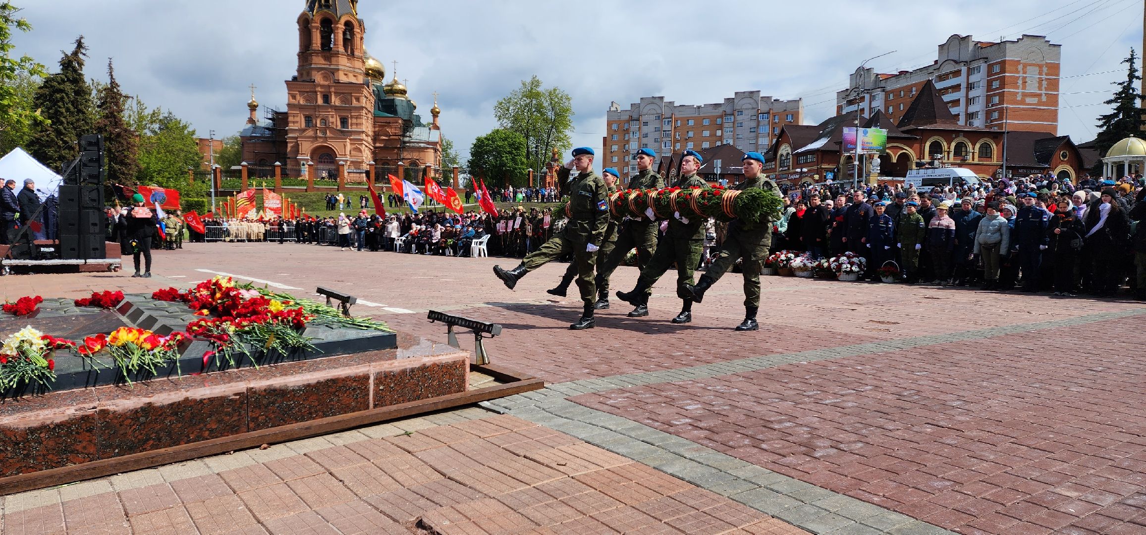 раменское, день победы, торжественное мероприятие, площадь победы,