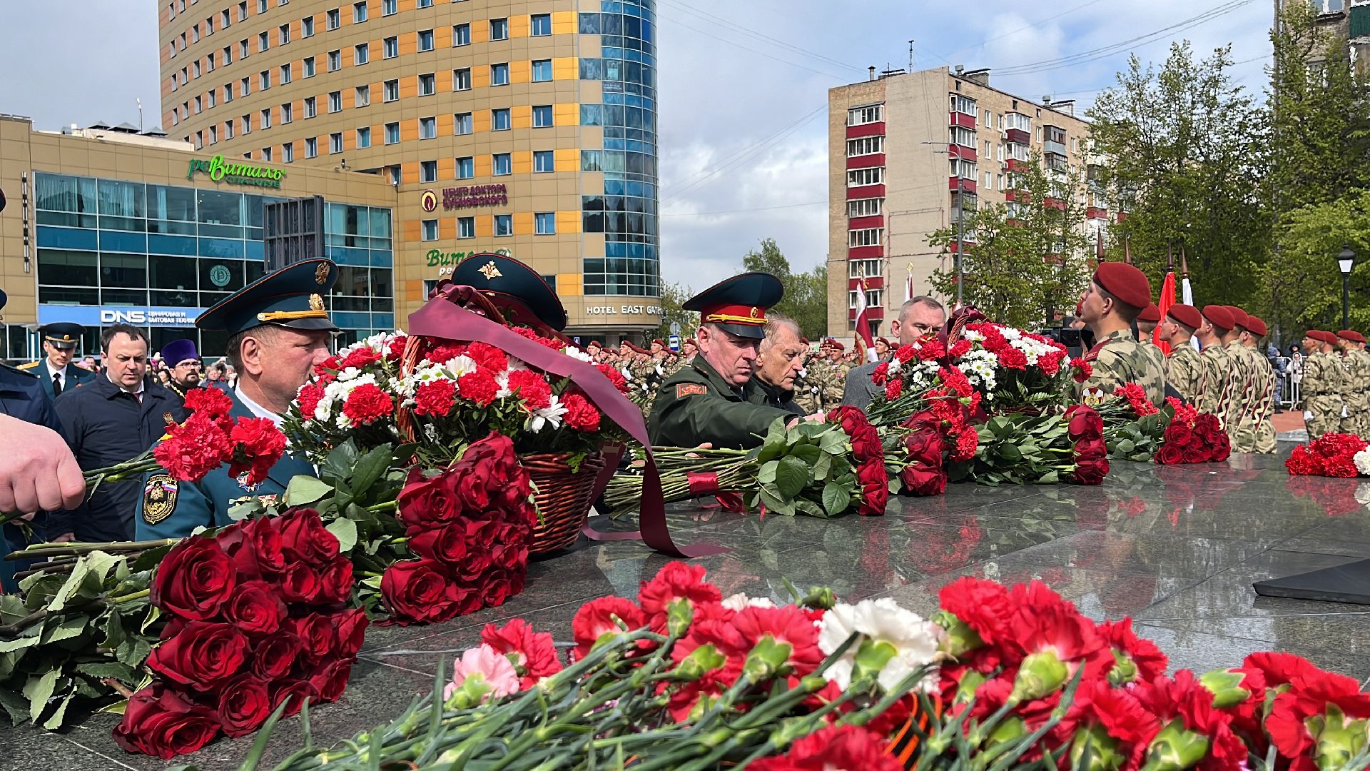 9 мая, 9 мая день победы, 79-я годовщина победы в вов, 79 лет победы, митинг, праздничный митинг,