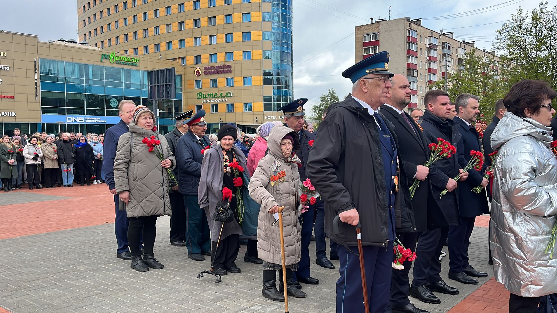 9 мая, 9 мая день победы, 79-я годовщина победы в вов, 79 лет победы, митинг, праздничный митинг,