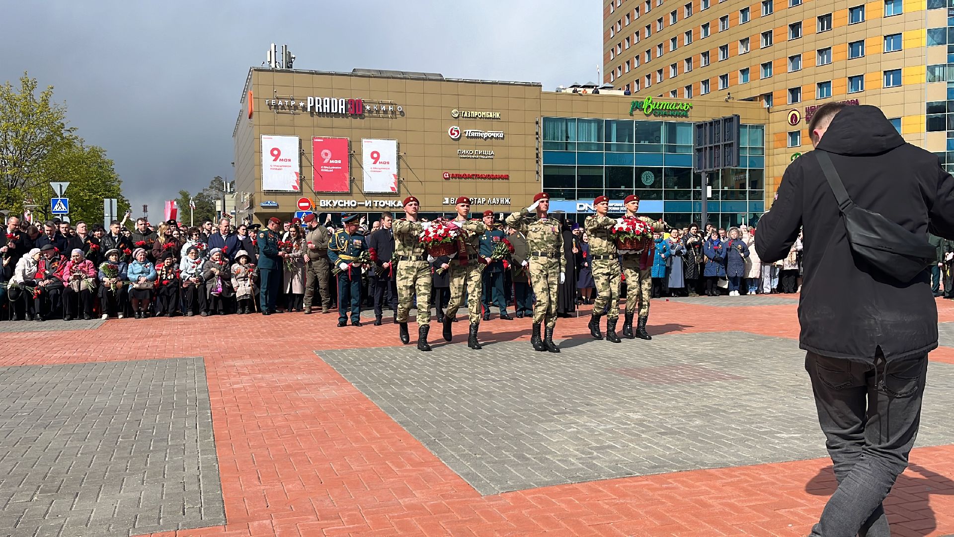 9 мая, 9 мая день победы, 79-я годовщина победы в вов, 79 лет победы, митинг, праздничный митинг,