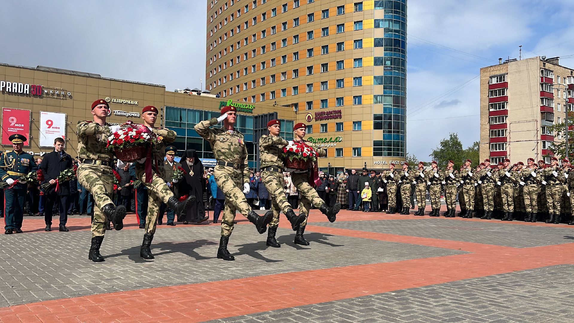 9 мая, 9 мая день победы, 79-я годовщина победы в вов, 79 лет победы, митинг, праздничный митинг,