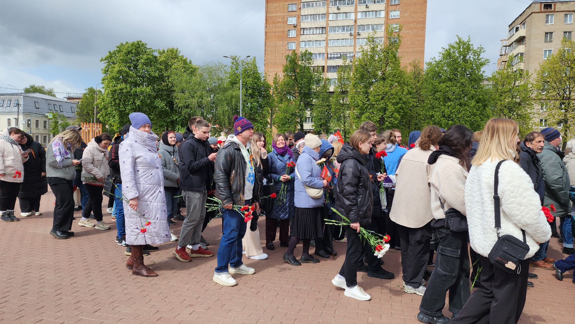 Подольск, Знамя Победы, День Победы, Площадь Славы,