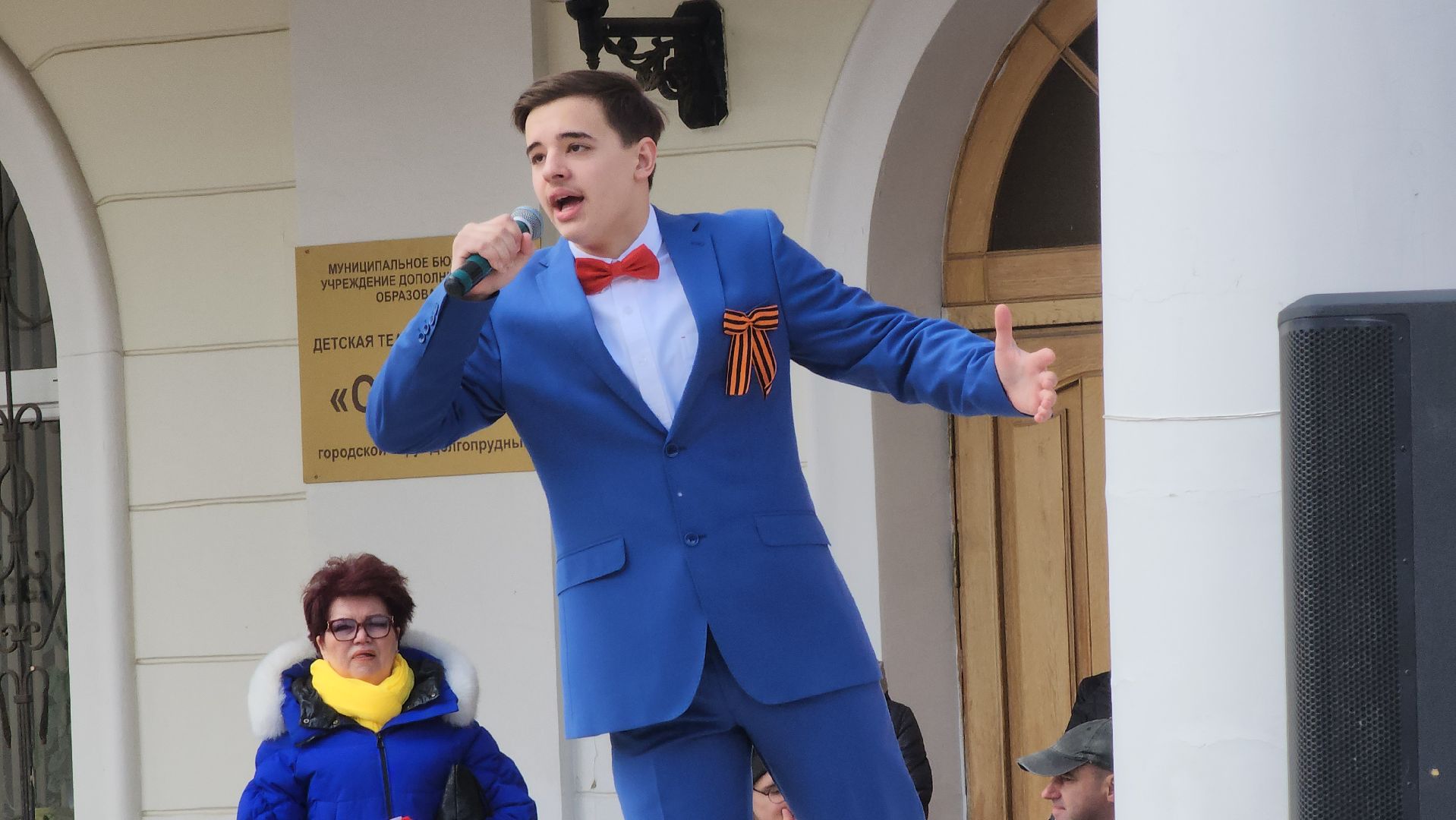 долгопрудный, день победы, автомотопробег, площадь собина, концерт,