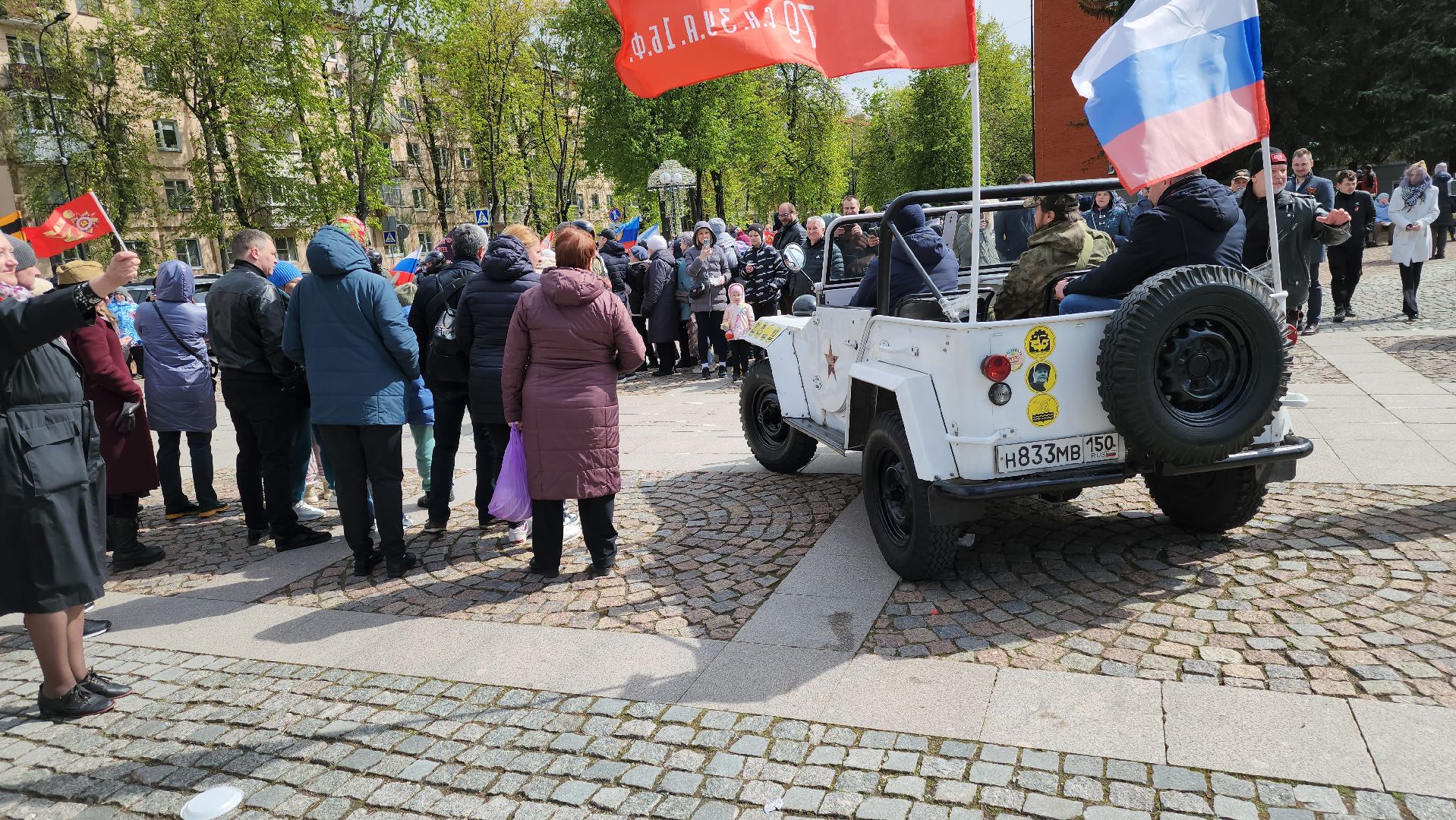 долгопрудный, день победы, автомотопробег, площадь собина, концерт,