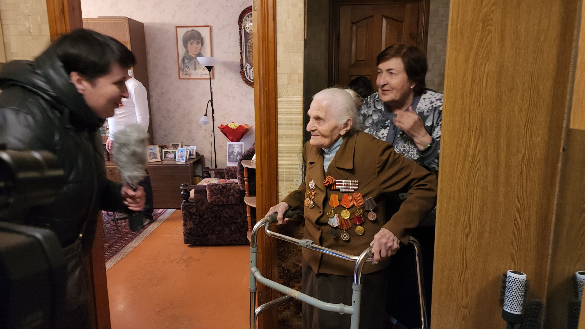 егорьевск, 9 мая, ветеран, поздравление, оркестр,