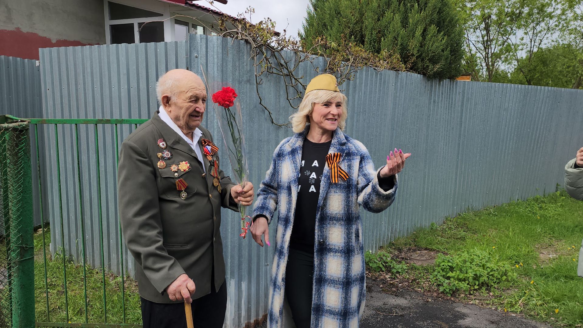 серпухов, ветеран вов, день победы, улица школьная, волонтеры, 9 мая, великая отечественная война,