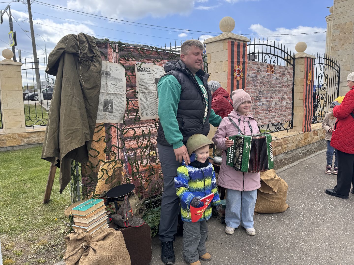 шаховская, городской парк, день победы, библиотека,