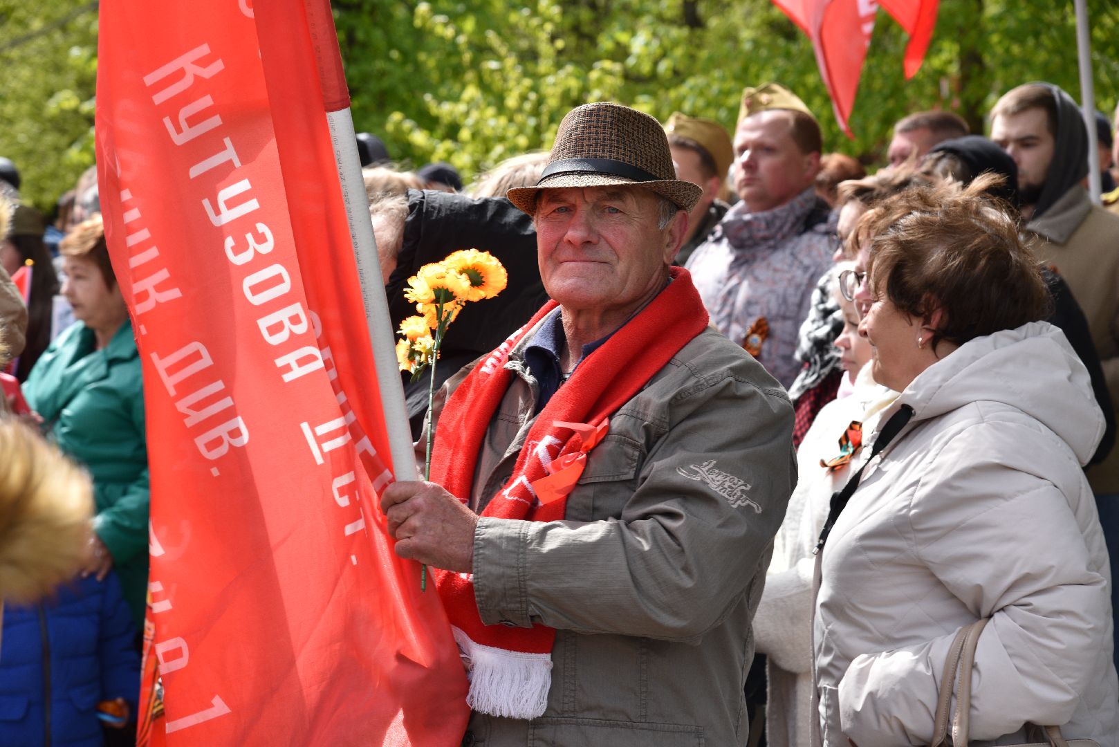 лотошино, сквер победы, день победы, праздник, митинг, глава городского округа,