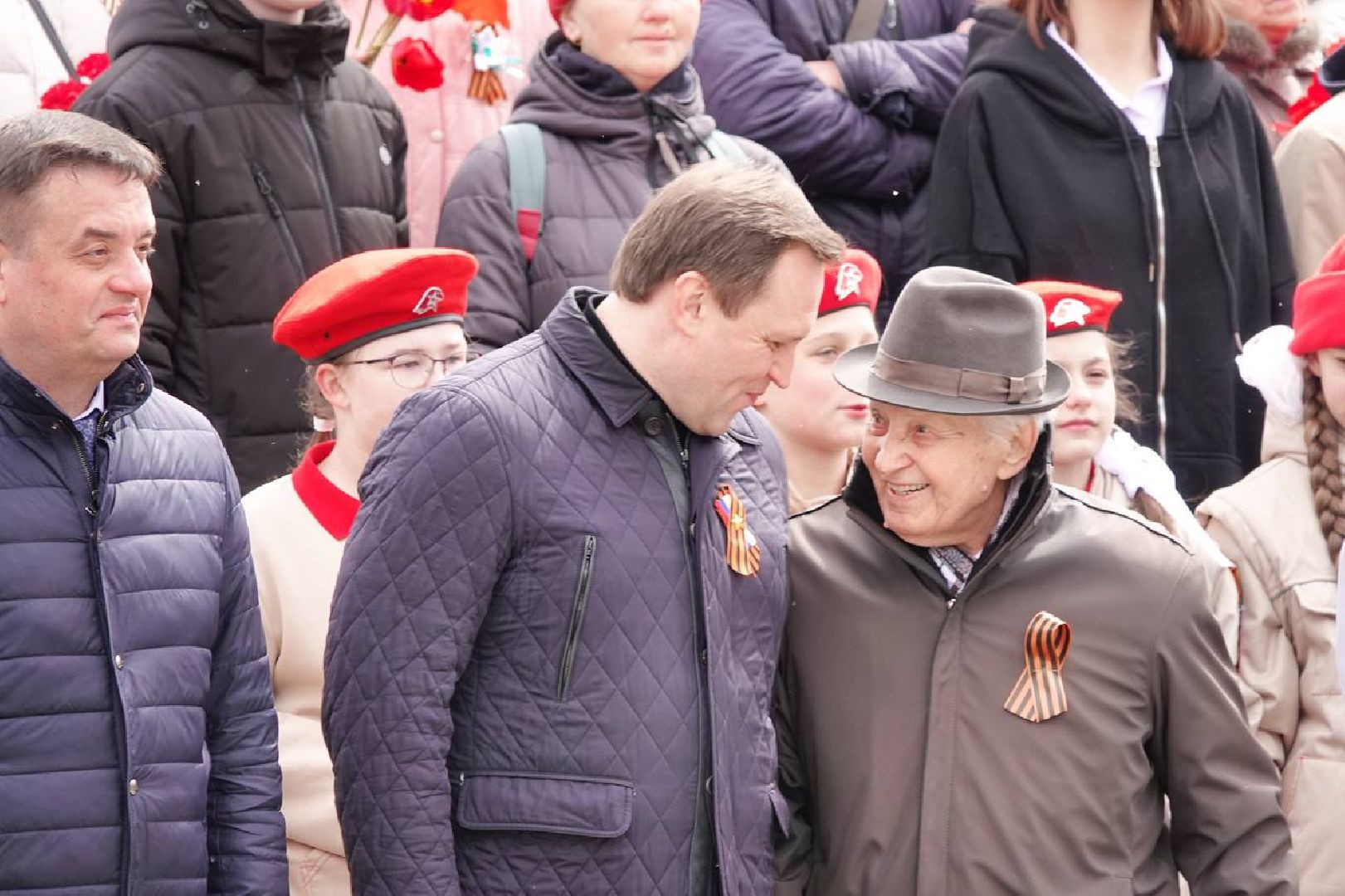 День Победы, 9 Мая, Возложение цветов, Памятный митинг, Память, Ветераны, ВОВ, Сергиев Посад,