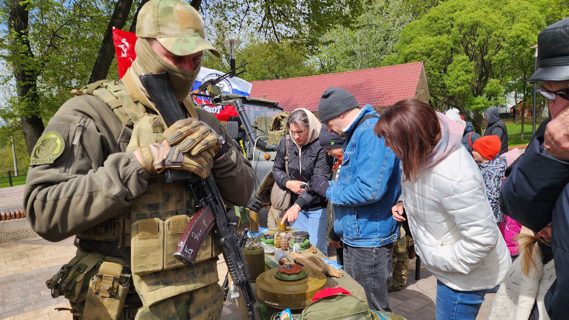Подольск, День Победы, Парк Талалихина, Поисковый отряд,
