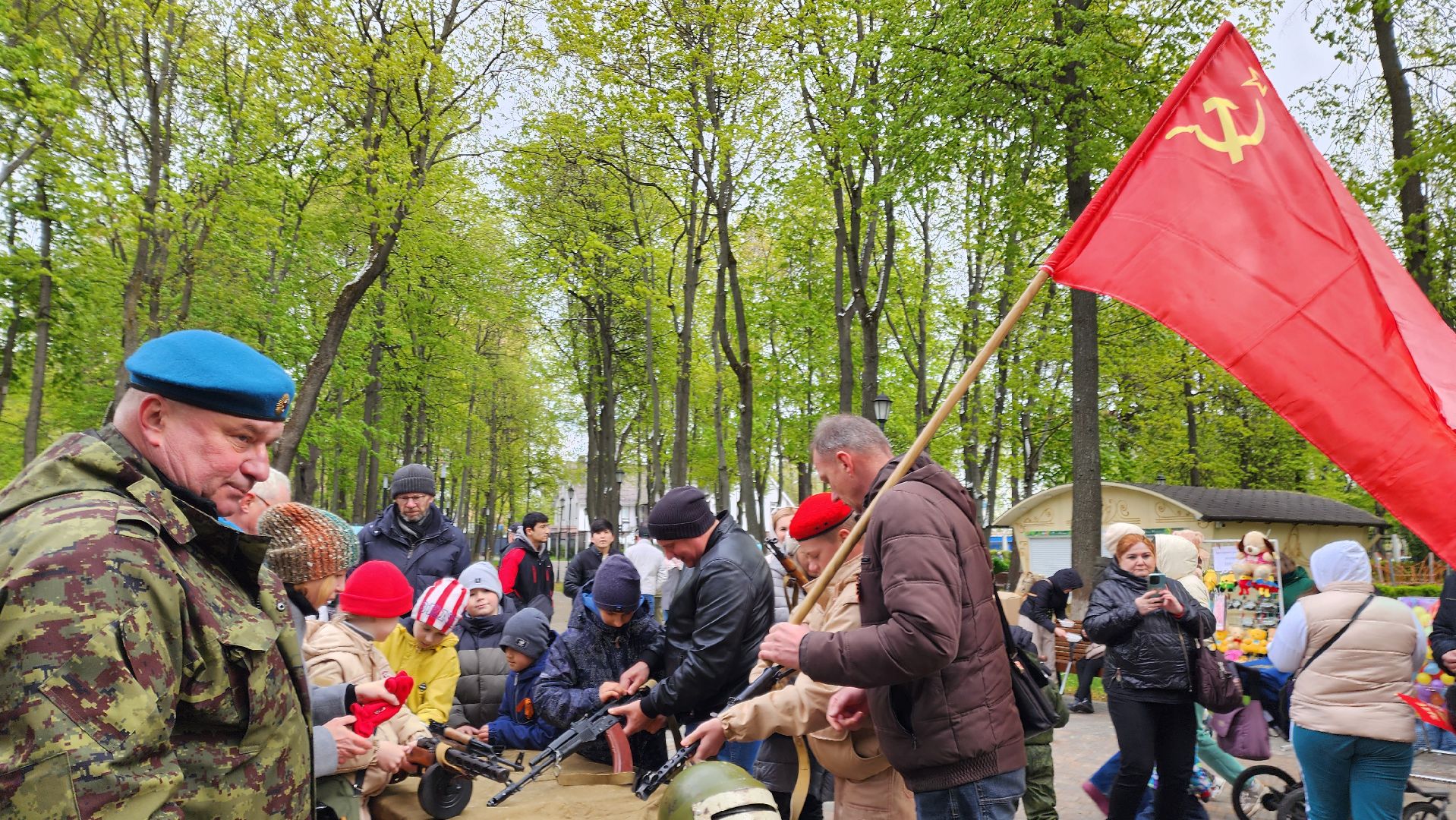 Подольск, День Победы, Парк Талалихина, Поисковый отряд,