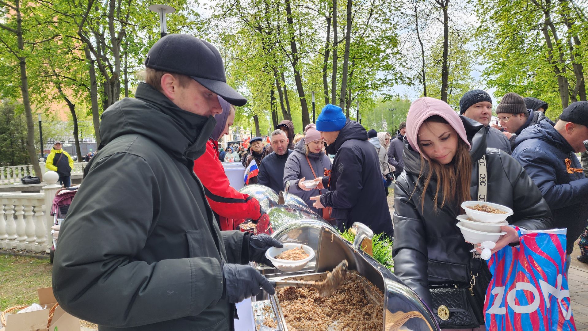 Подольск, День Победы, Парк Талалихина, Поисковый отряд,
