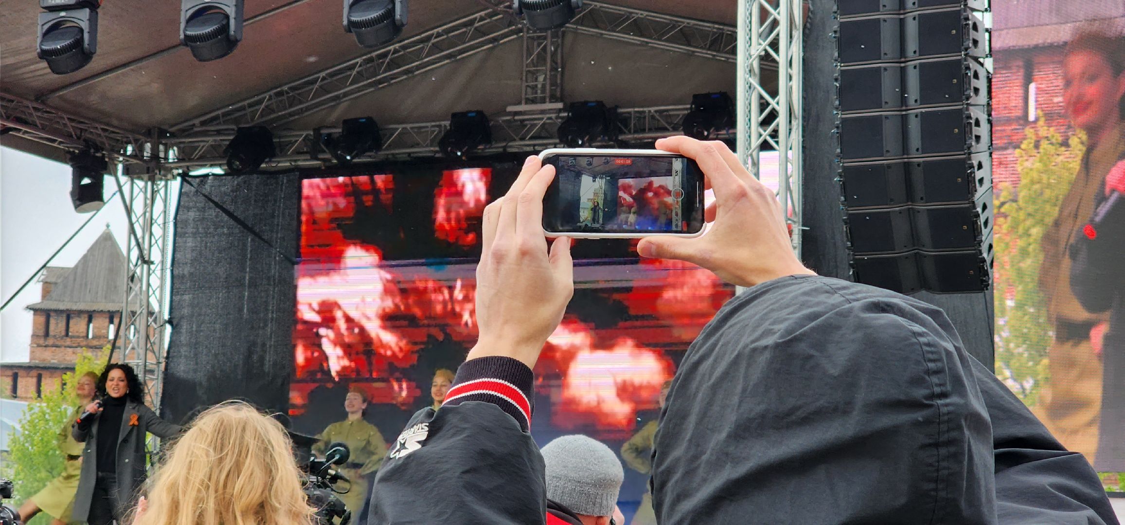 Коломна, день победы, 9 мая,